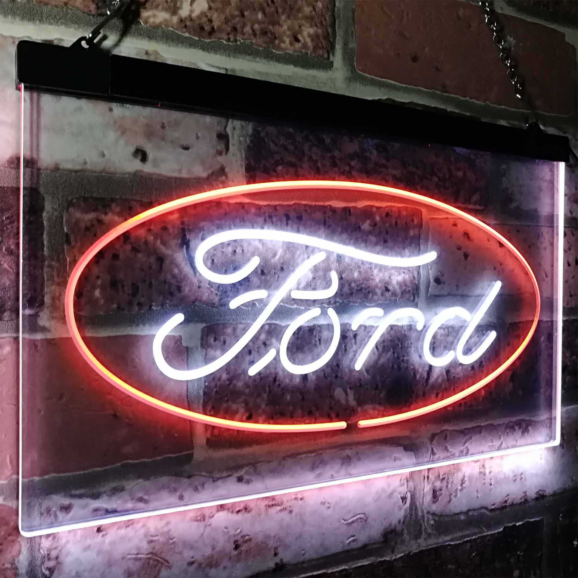 フォードバッジカートラックバーネオンLEDサイン