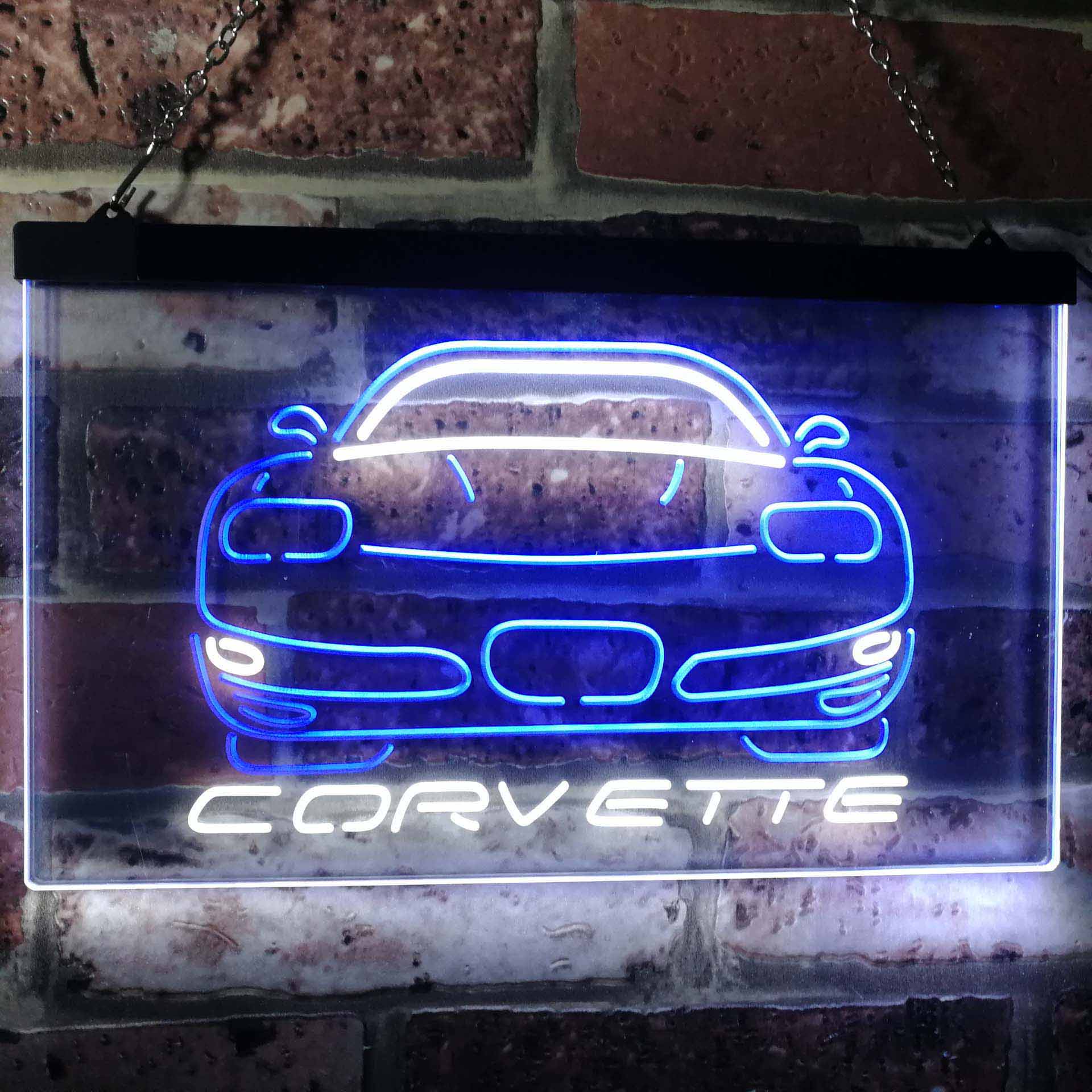 Corvette Car Neon LED Sign