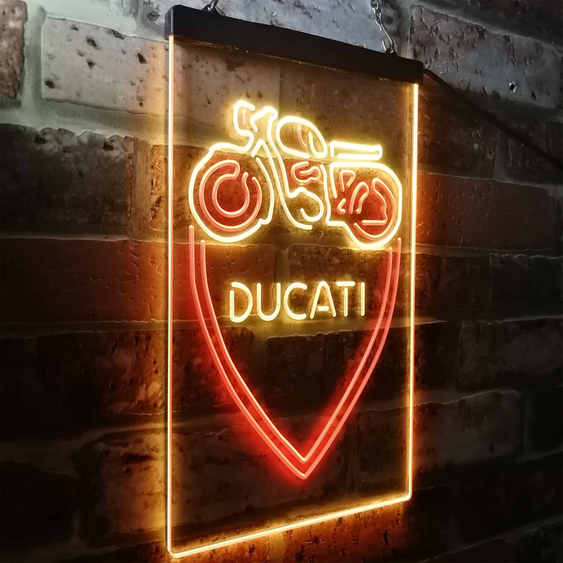 Ducati Motorcycle Club Neon LED Sign