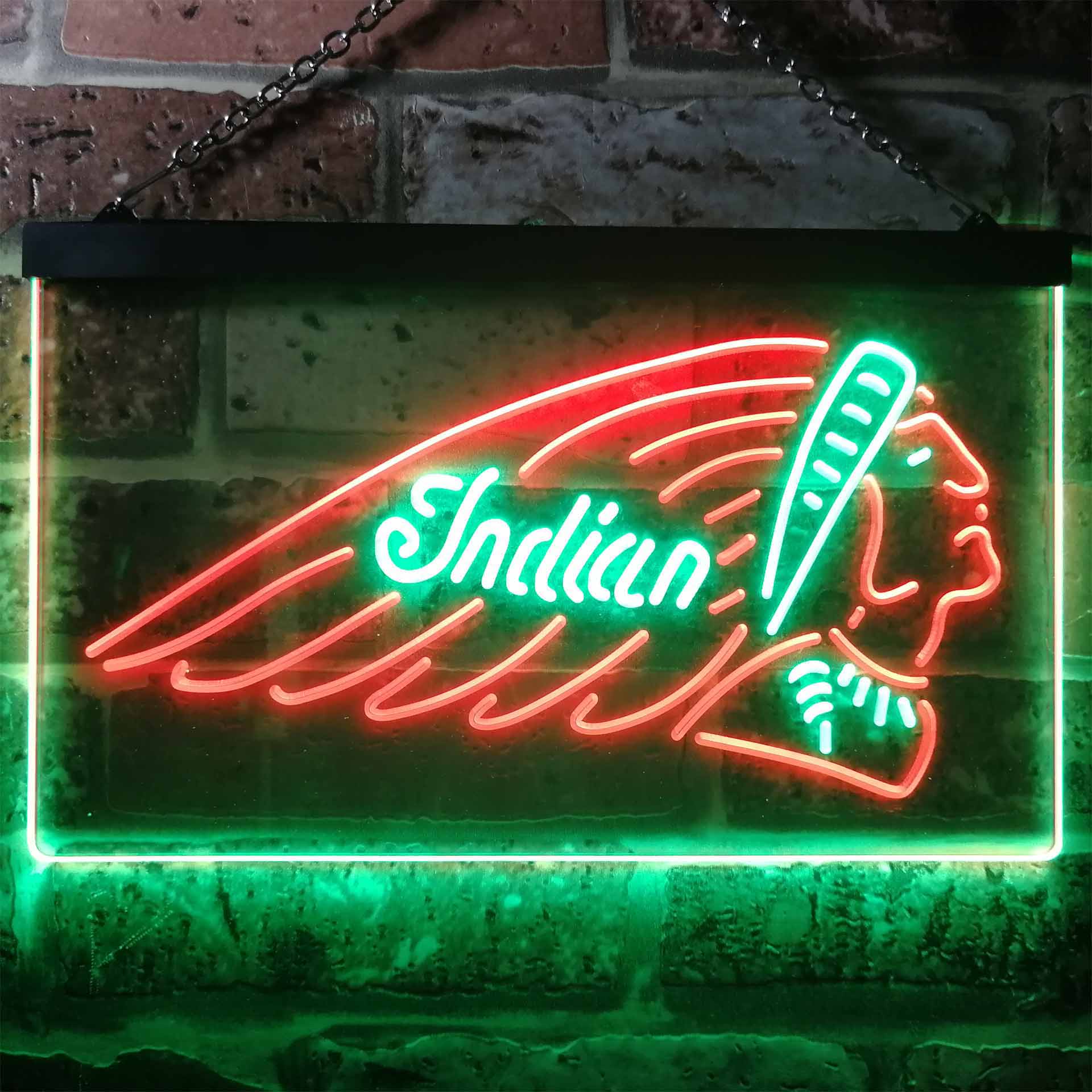 Indian Chief Neon LED Sign