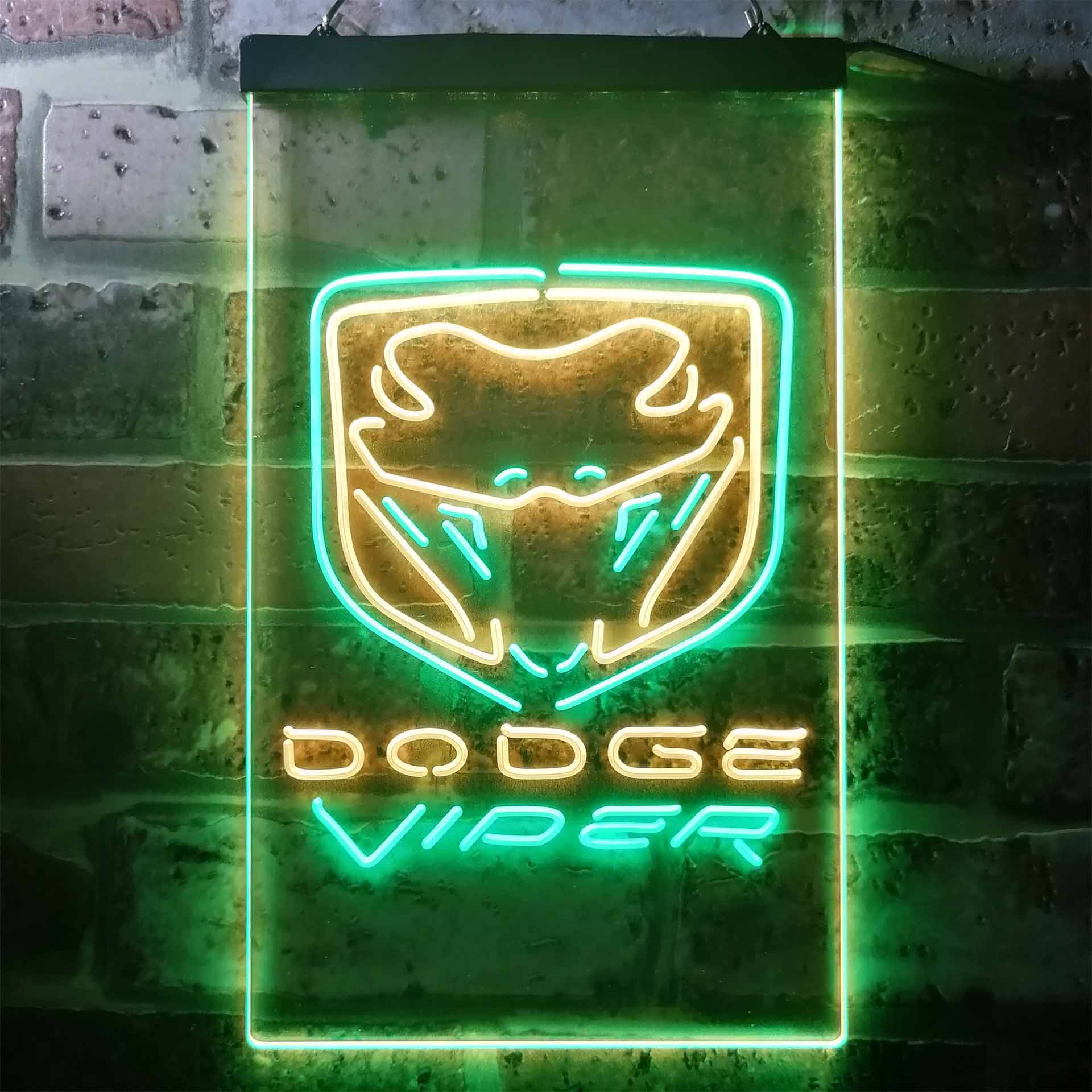 Dodge Viper Car Neon LED Sign