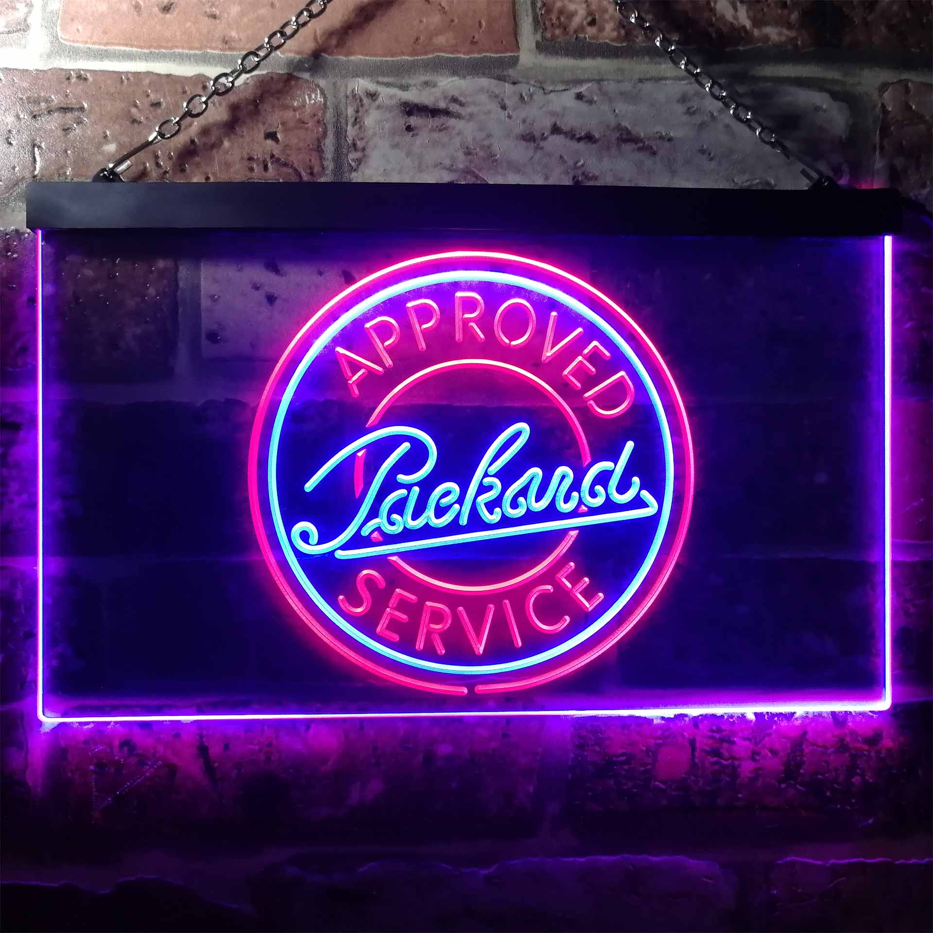 Approved Packard Service Garage Neon LED Sign