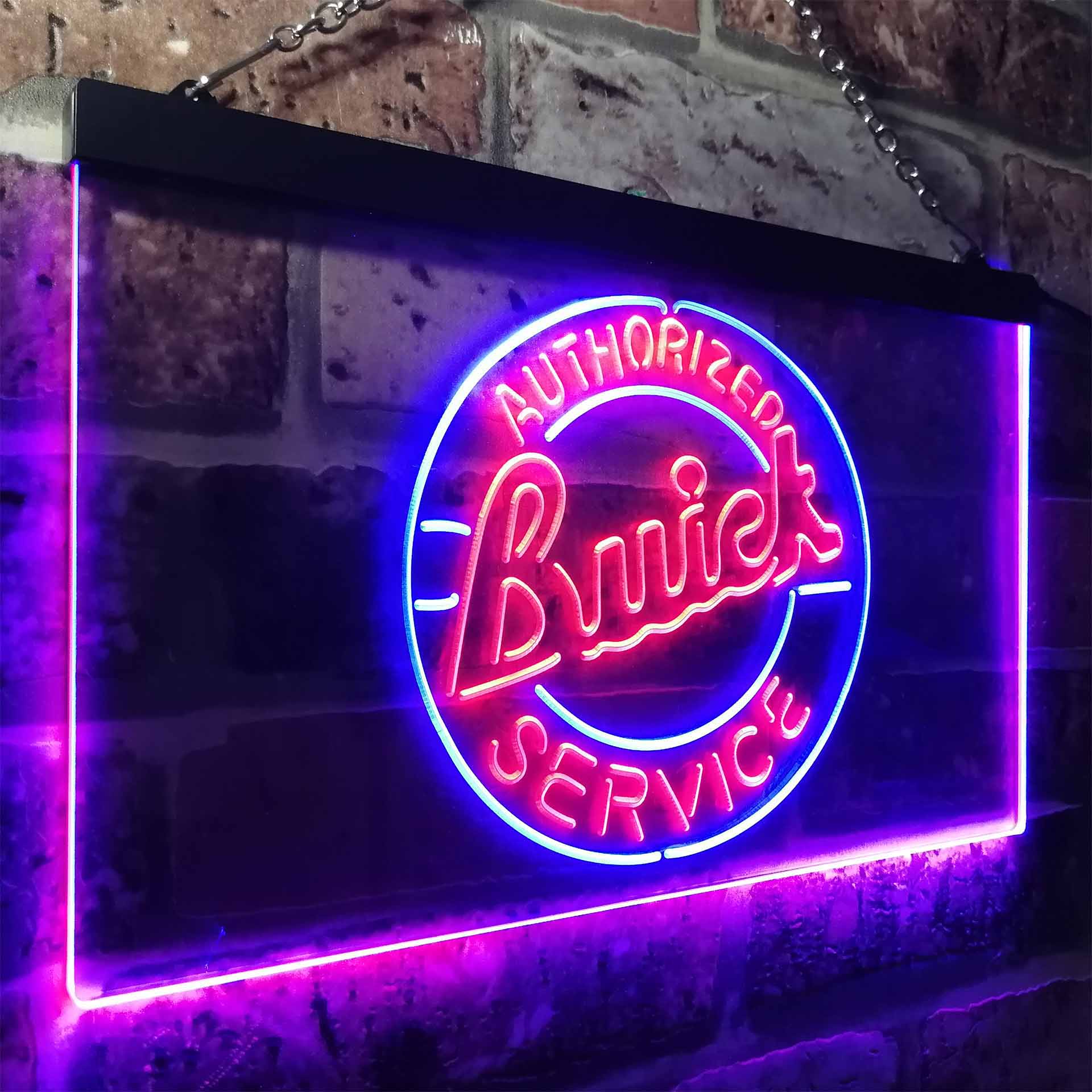 Buick Car Service Neon LED Sign
