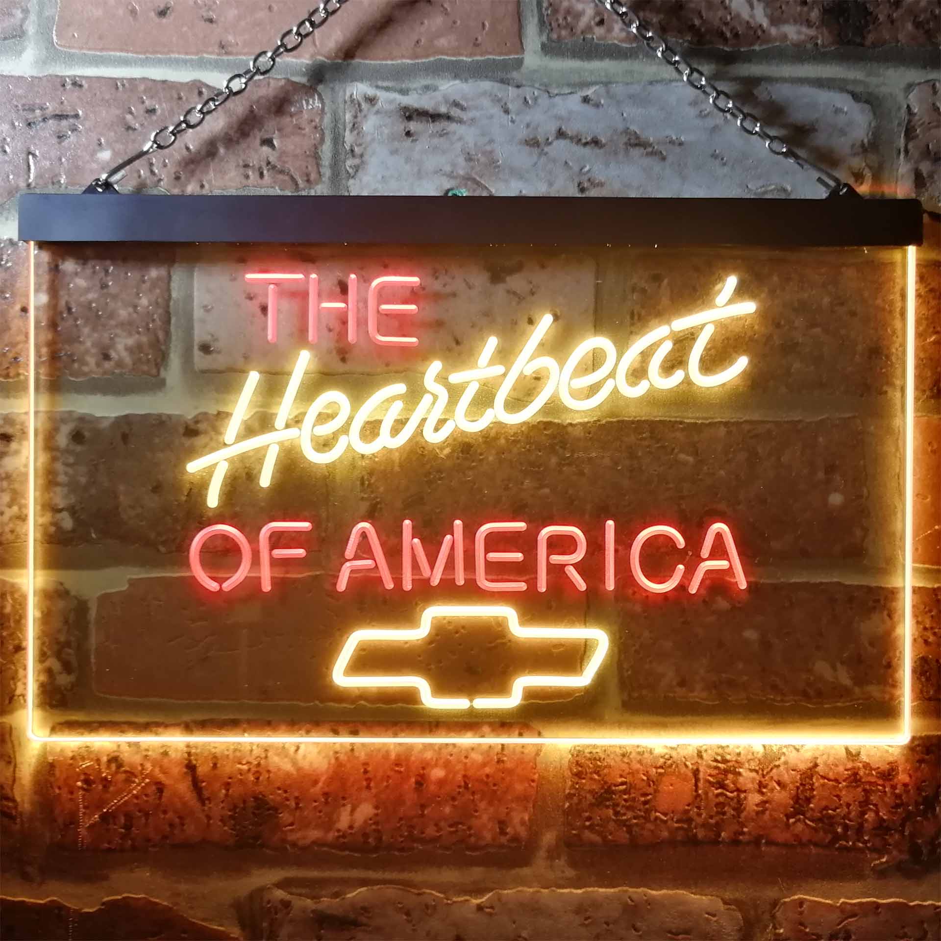 Chevrolet Heartbeat of America Neon LED Sign