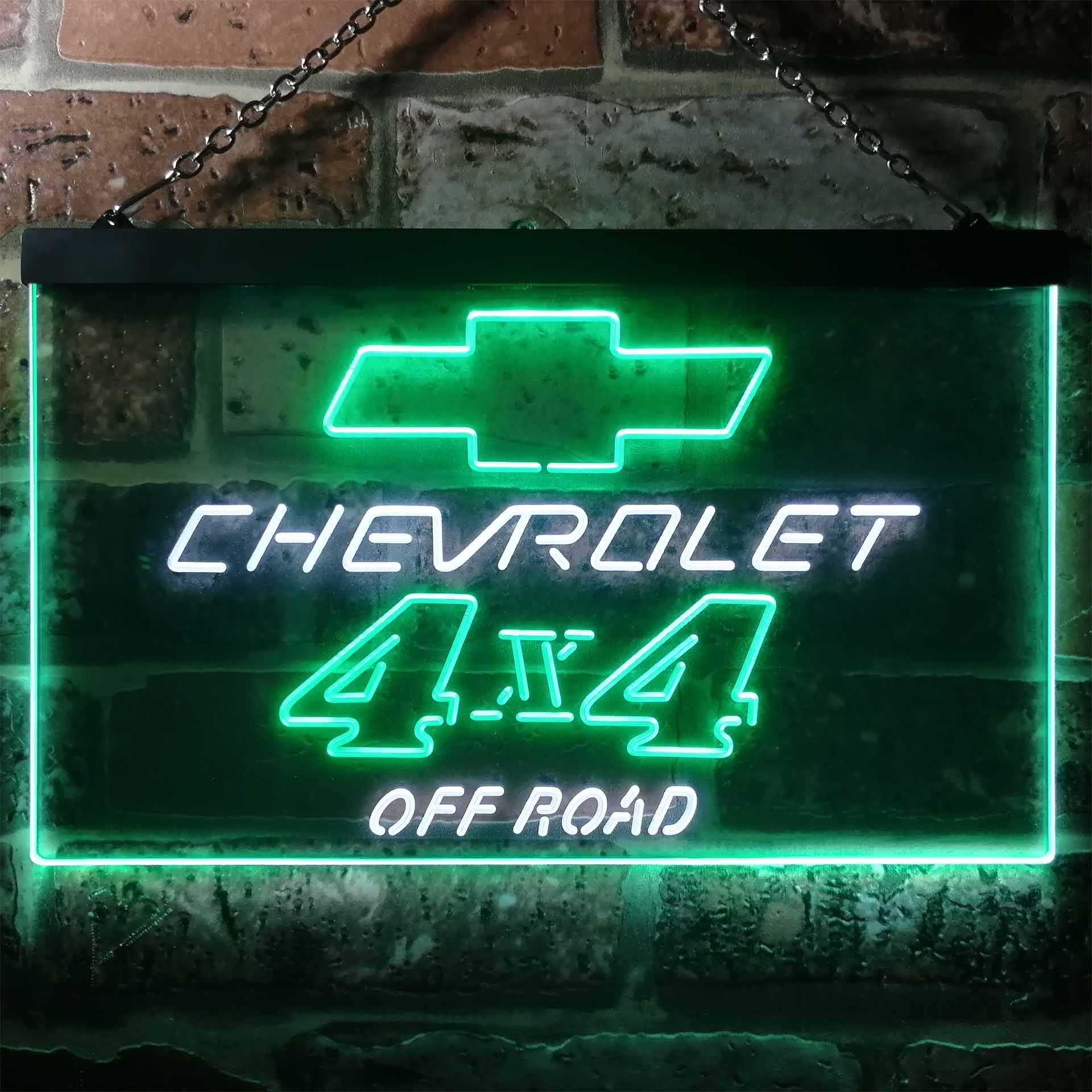 Chevrolet 4x4 Off Road Neon LED Sign