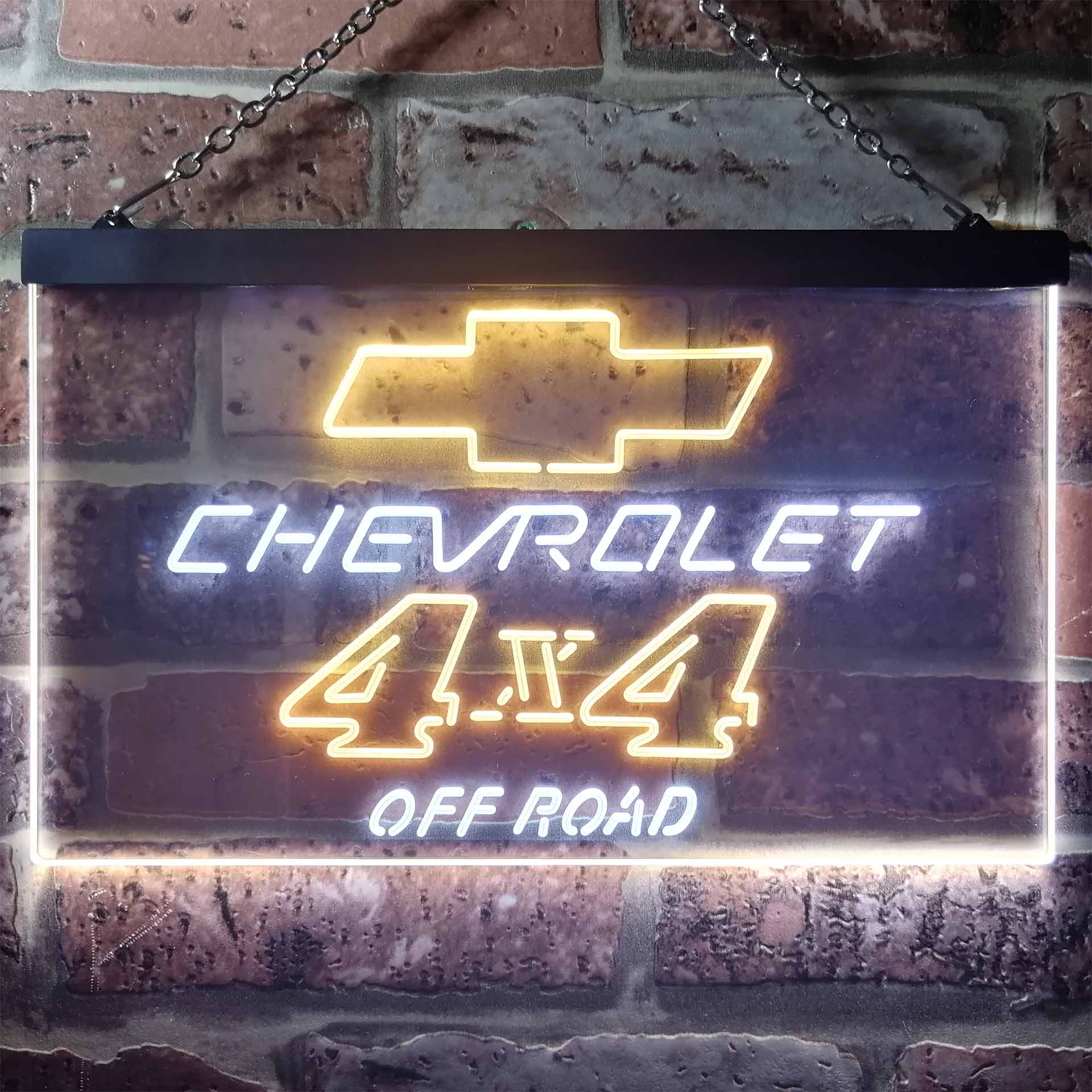 Chevrolet 4x4 Off Road Neon LED Sign
