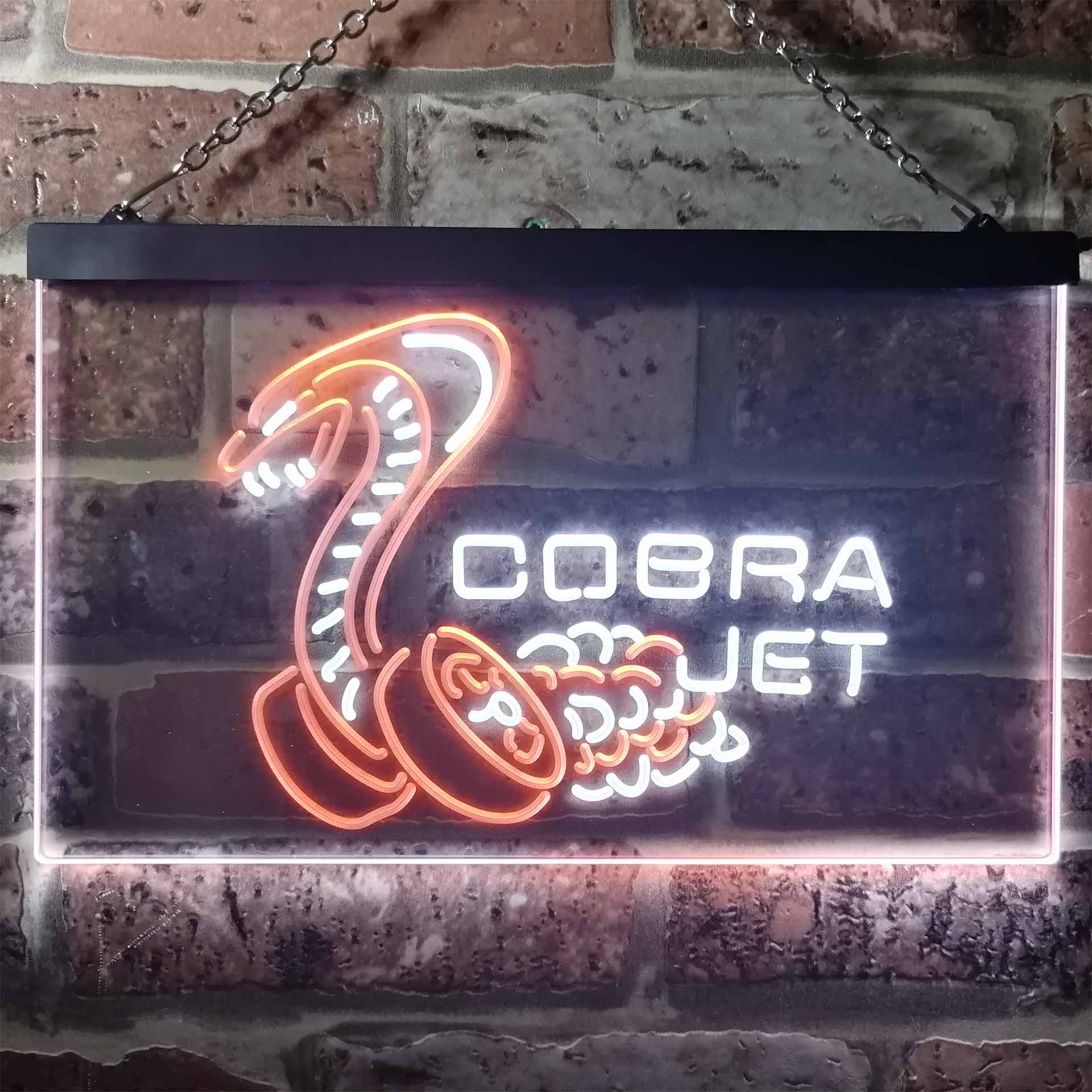 Cobra Jet Car Neon LED Sign
