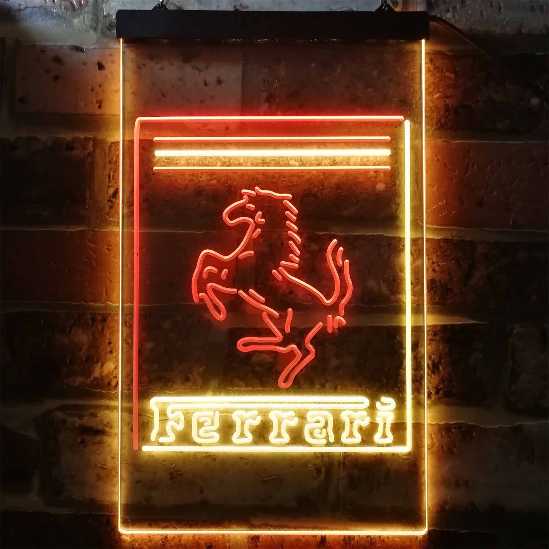 Ferrari Sport Car Neon LED Sign