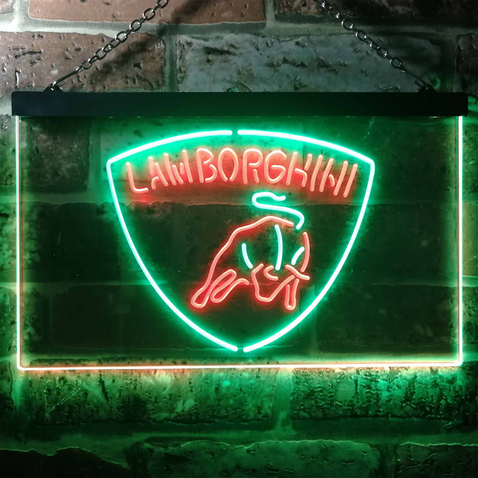 Lamborghini Sport Car Neon LED Sign