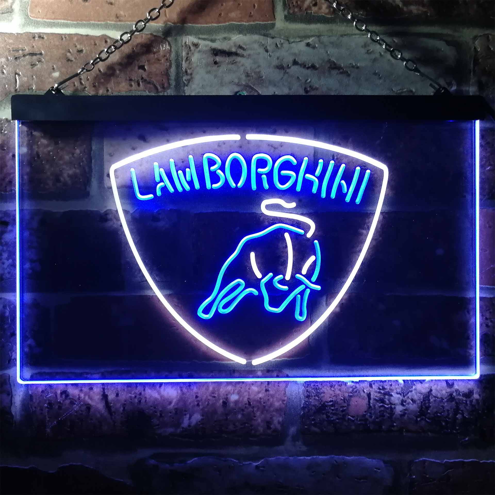 Lamborghini Sport Car Neon LED Sign