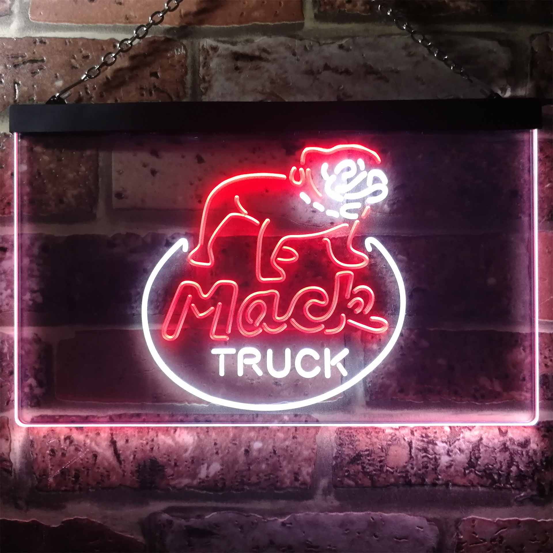 Mack Truck Garage Neon LED Sign
