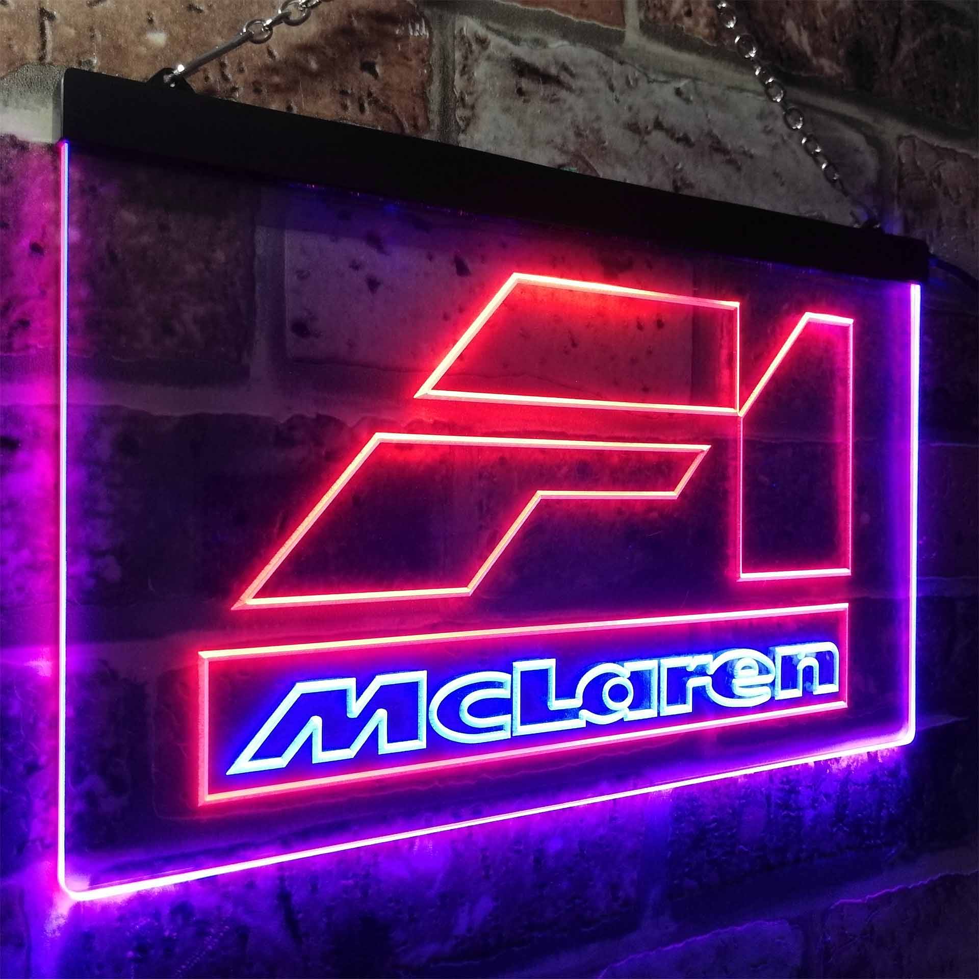 F4 Racing Sign Light Mclaren F1 Car Neon Sign - LED LAB CAVE