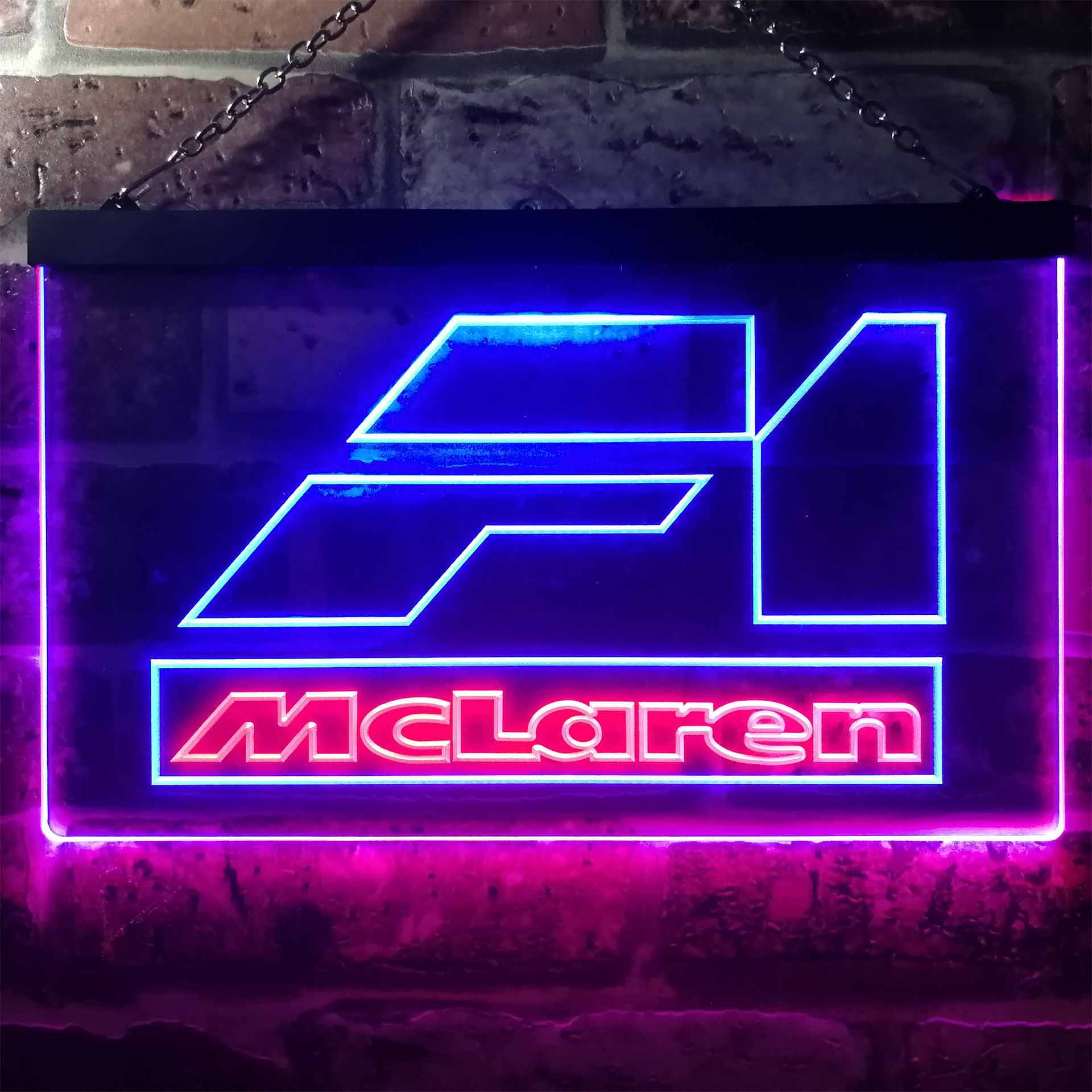 Mclaren Racing Sign Mclaren F1 Car Neon Sign - LED LAB CAVE