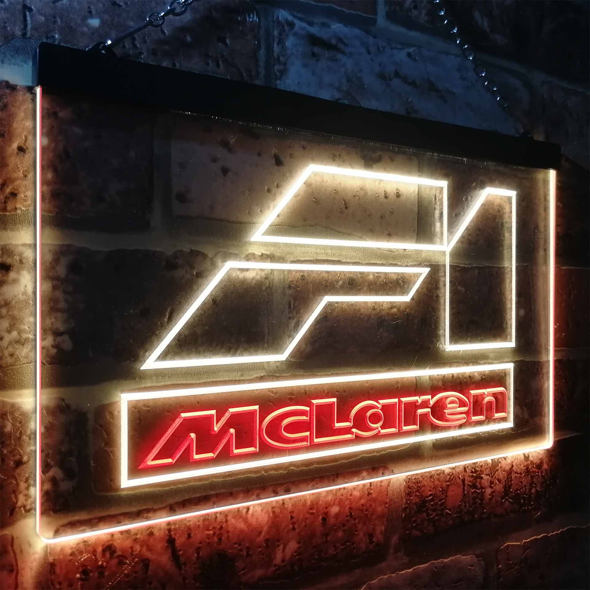 Mclaren Racing Sign Mclaren F1 Car Neon Sign - LED LAB CAVE