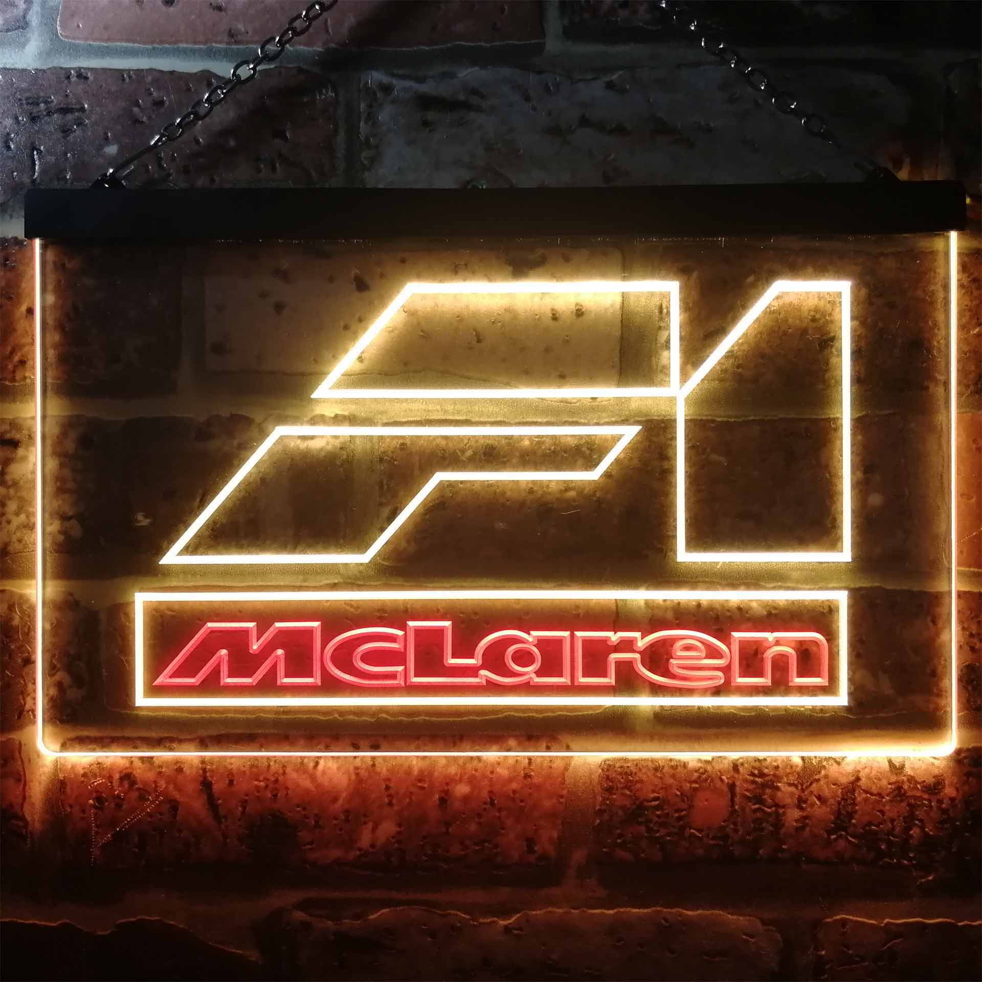 Mclaren Racing Sign Mclaren F1 Car Neon Sign - LED LAB CAVE