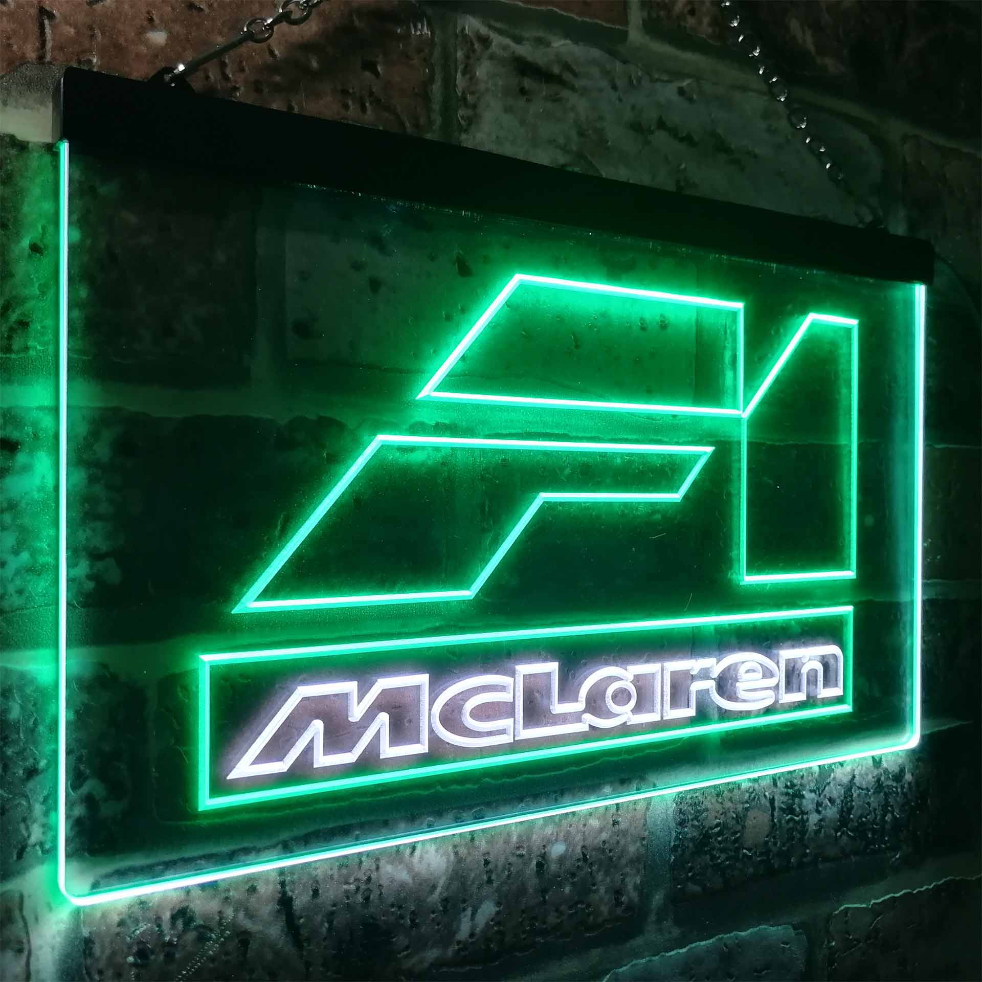Mclaren Racing Sign Mclaren F1 Car Neon Sign - LED LAB CAVE
