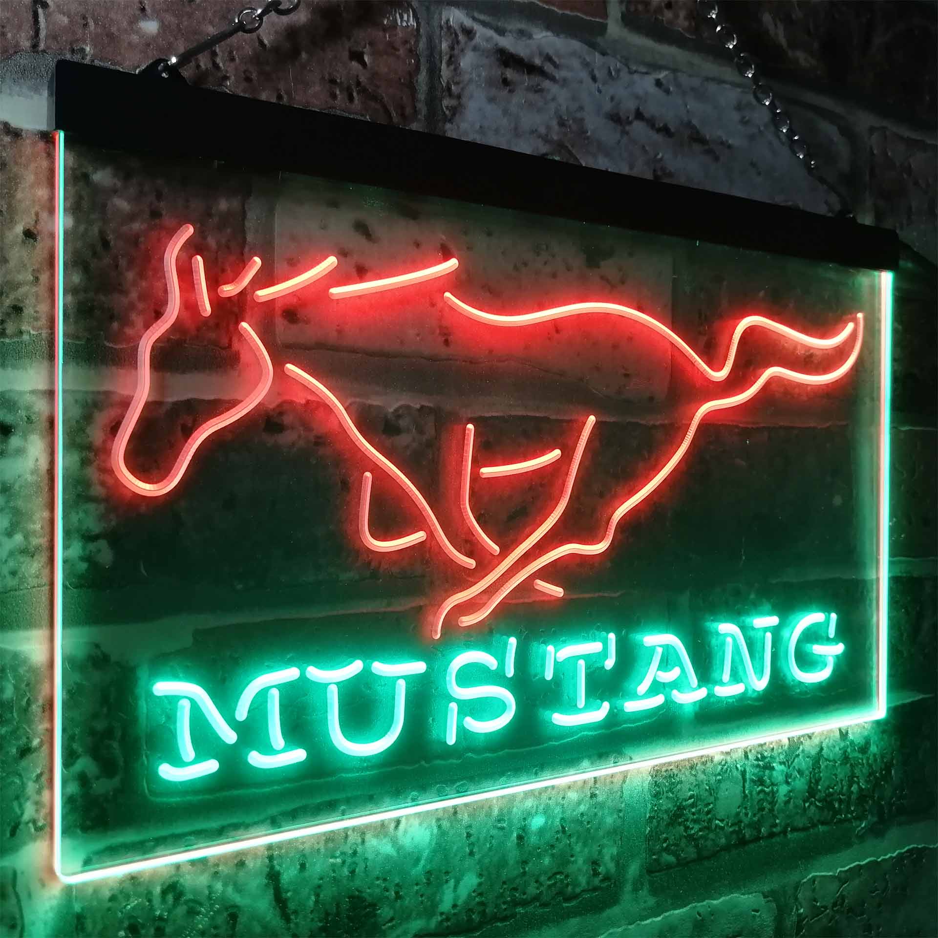 Mustang Ford Neon LED Sign