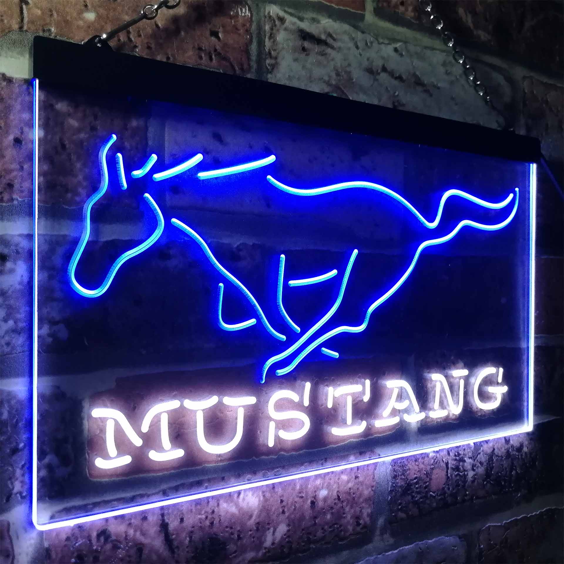 Mustang Ford Neon LED Sign