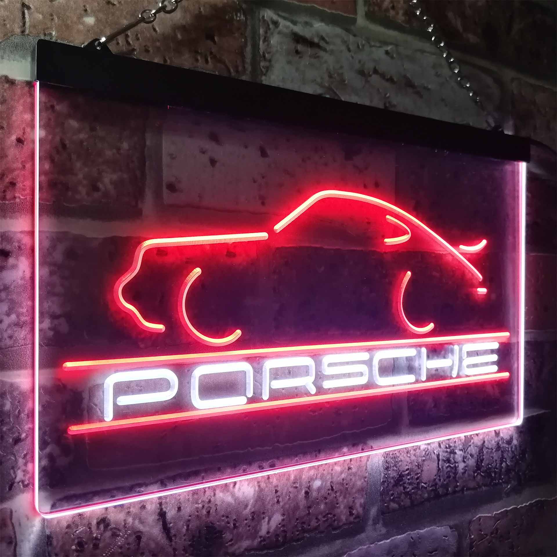 Porsche Neon LED Sign