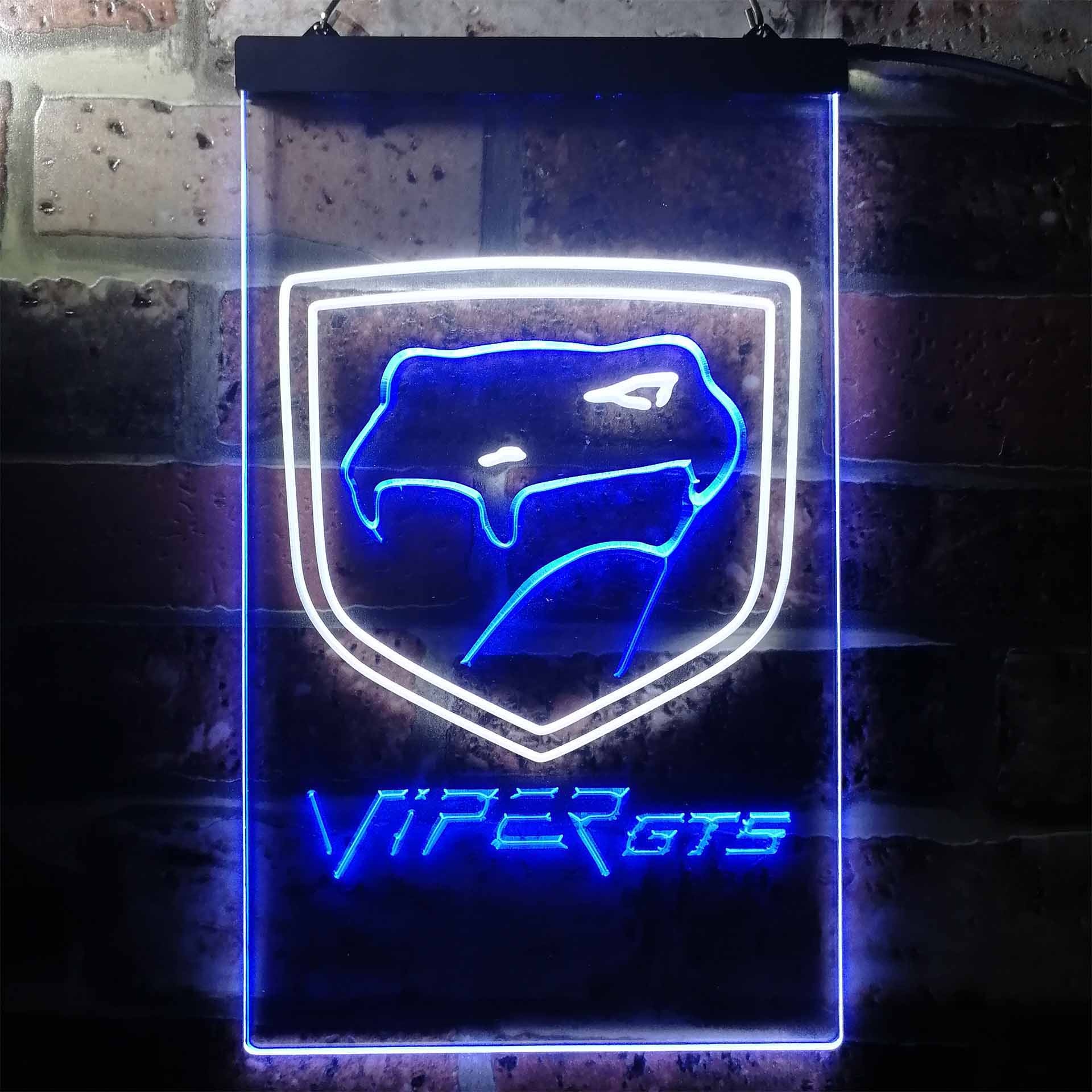 Dodge Viper GTS Neon LED Sign
