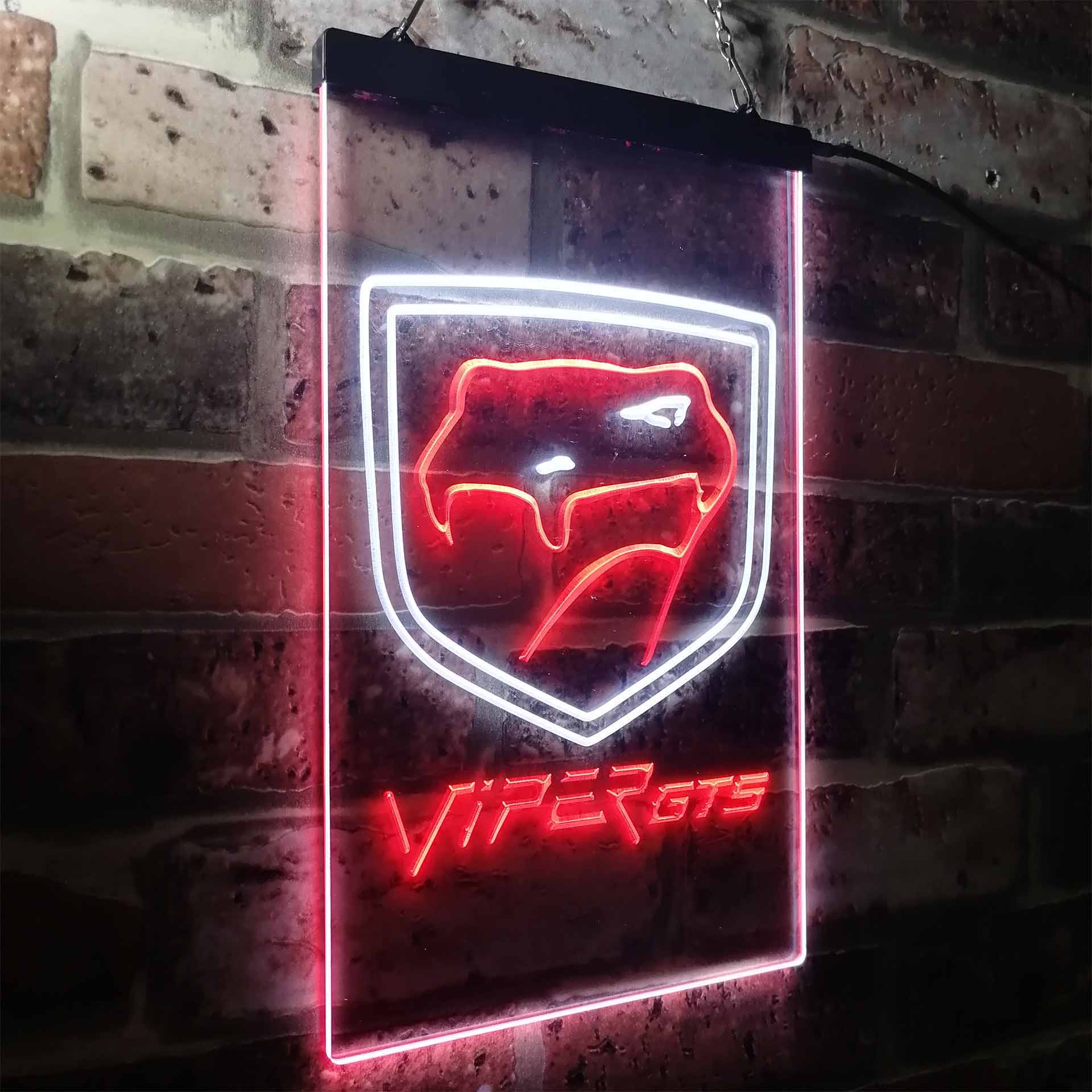 Dodge Viper GTS Neon LED Sign