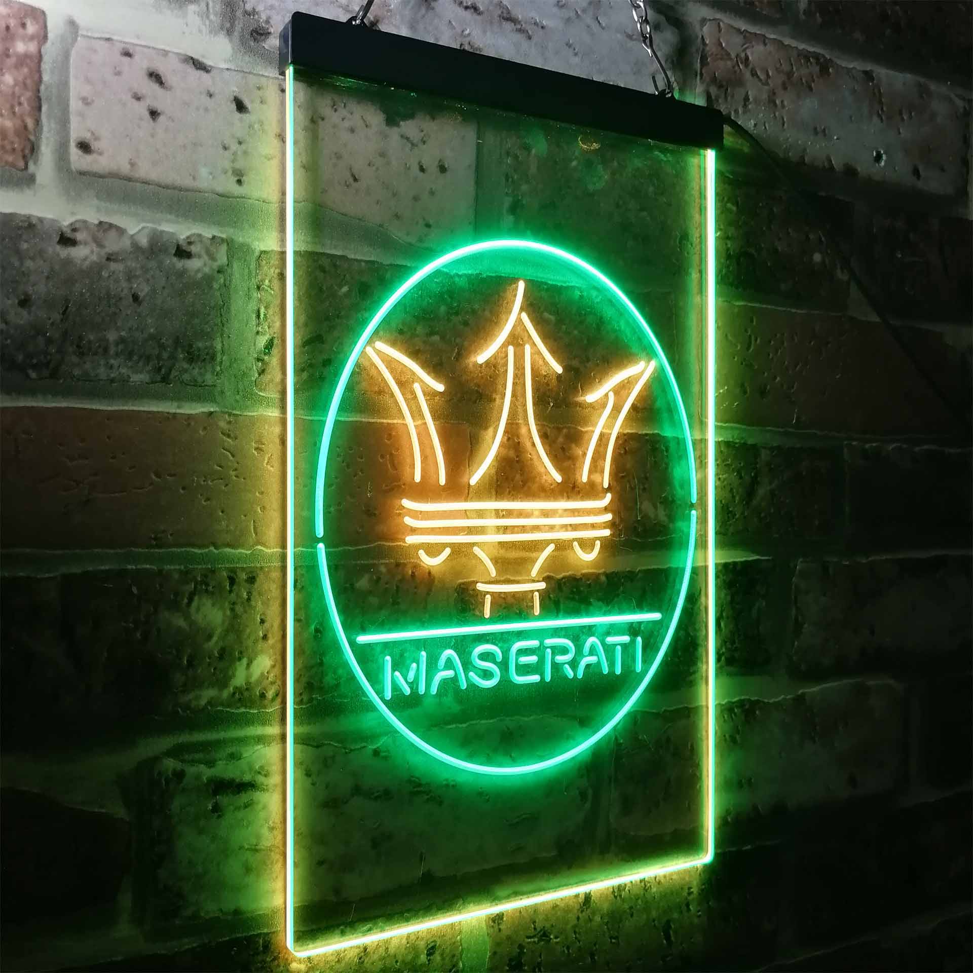 Maserati Led Sign Maserati Neon Sign - LED LAB CAVE