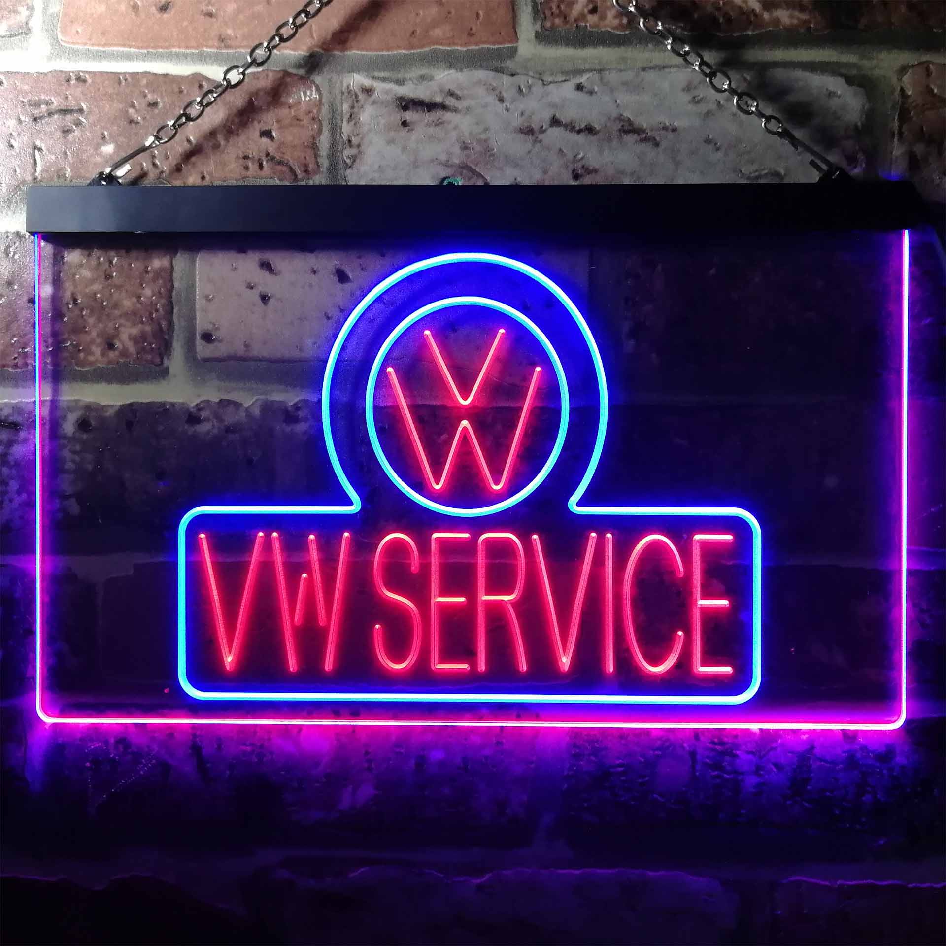 Volkswagen VW Service Neon LED Sign