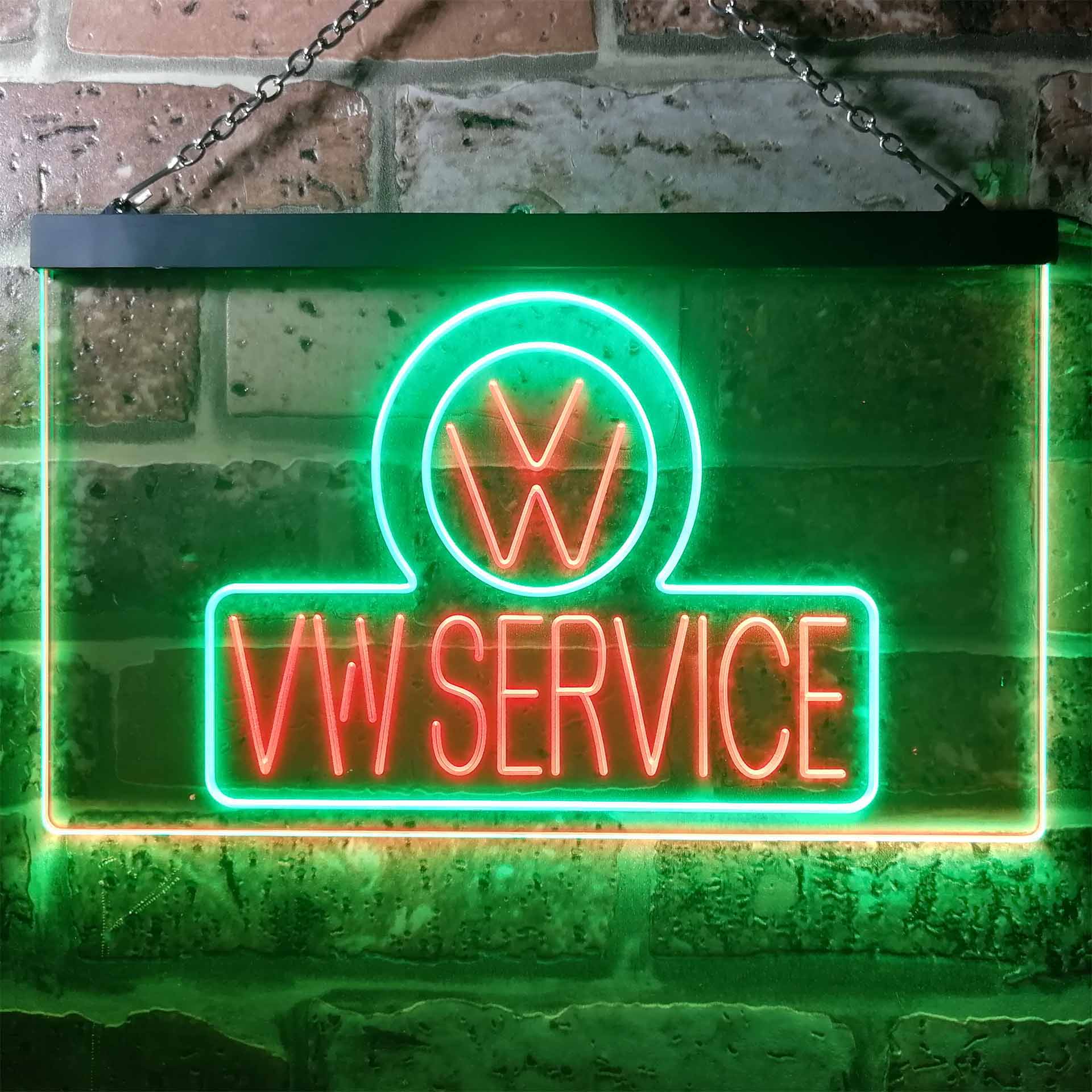 Volkswagen VW Service Neon LED Sign