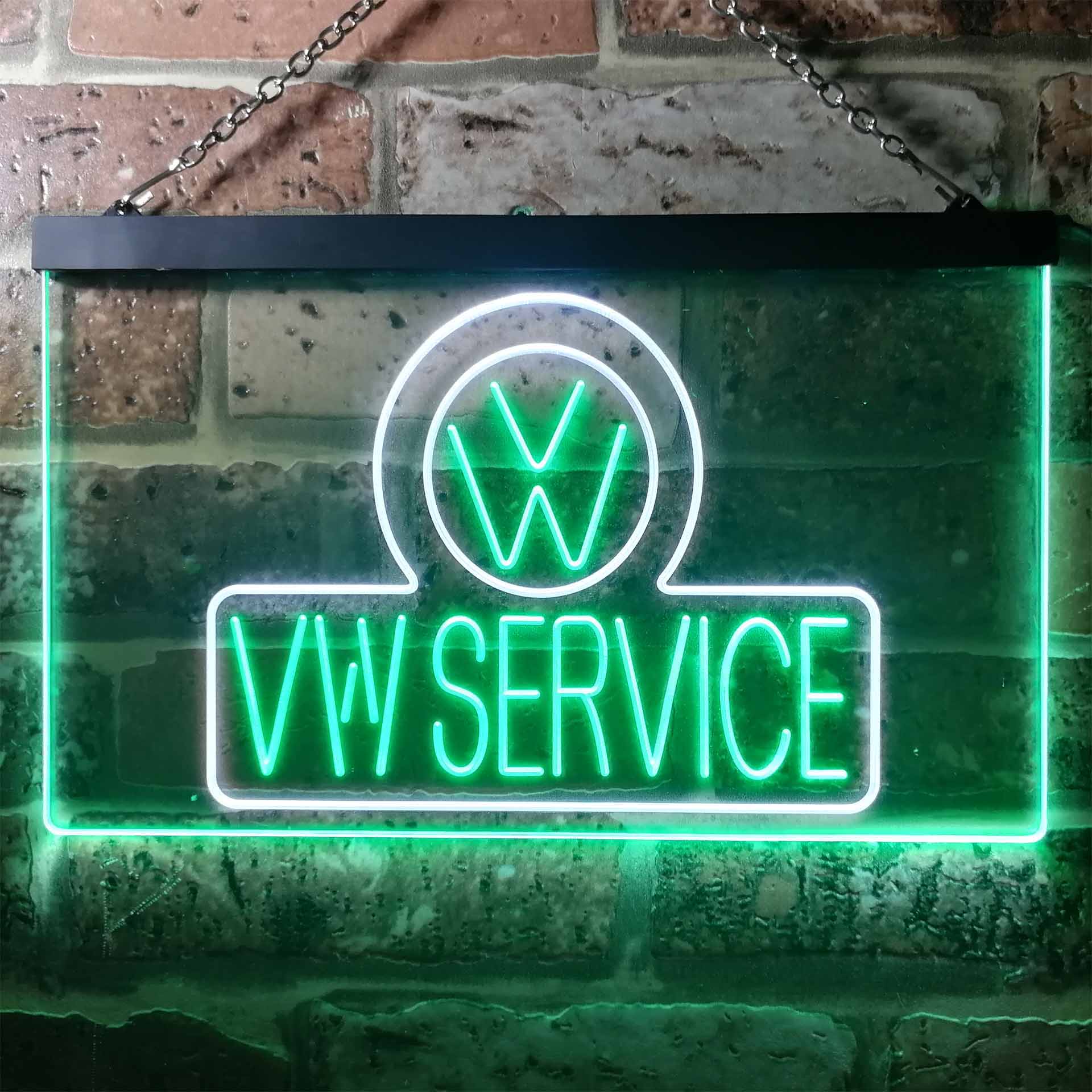 Volkswagen VW Service Neon LED Sign