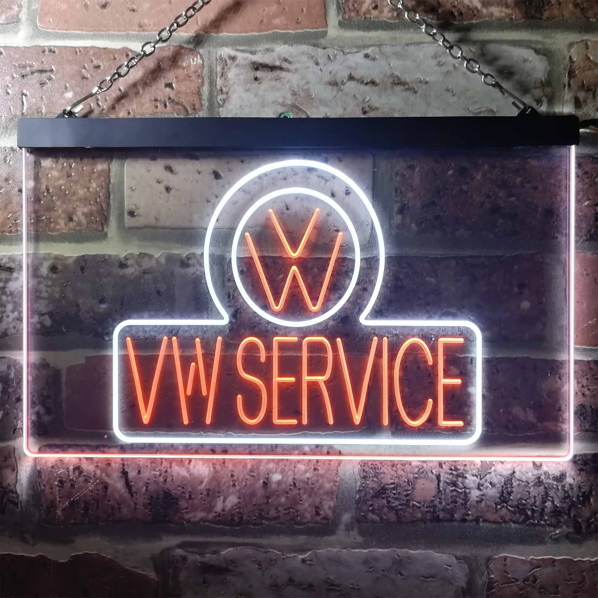 Volkswagen VW Service Neon LED Sign