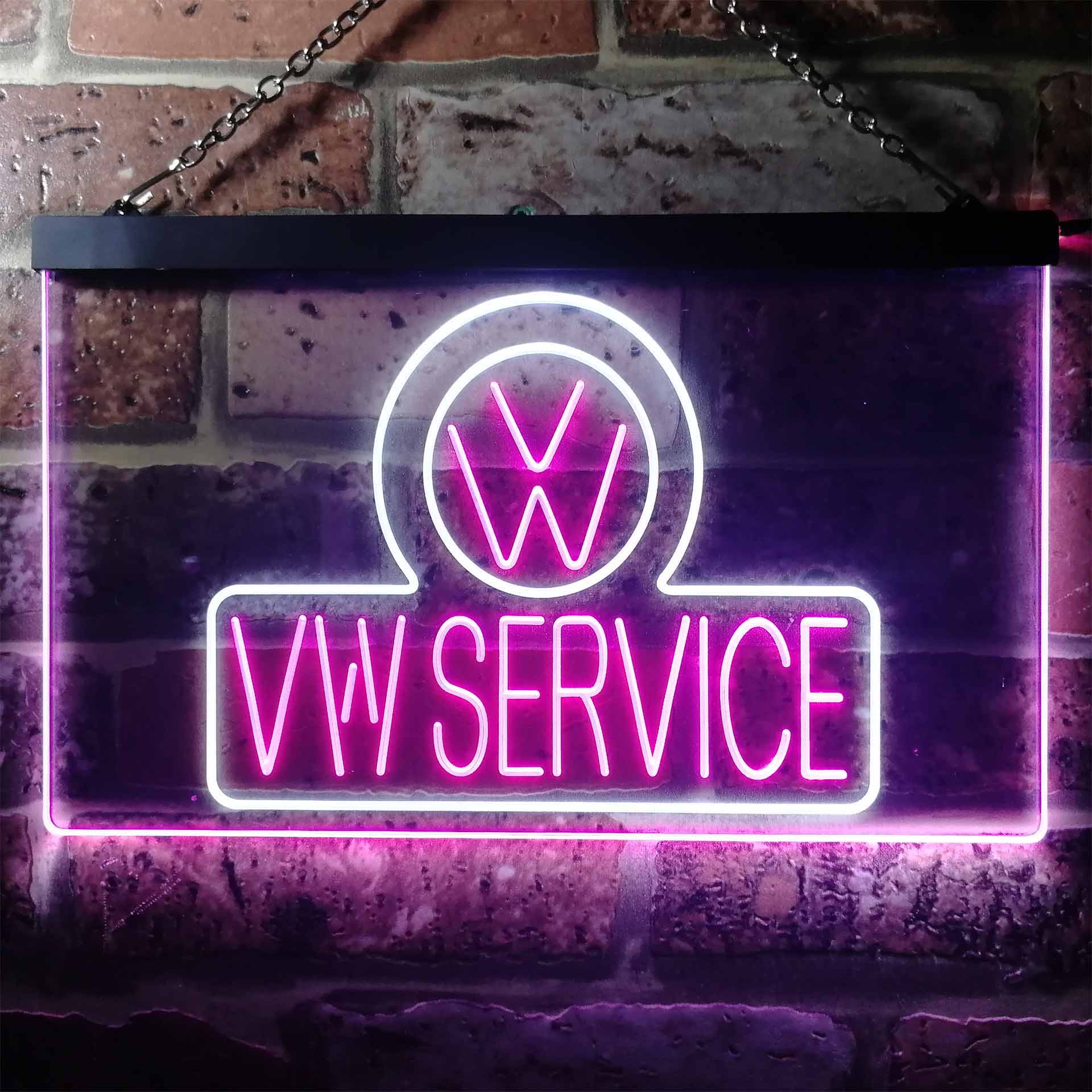 Volkswagen VW Service Neon LED Sign