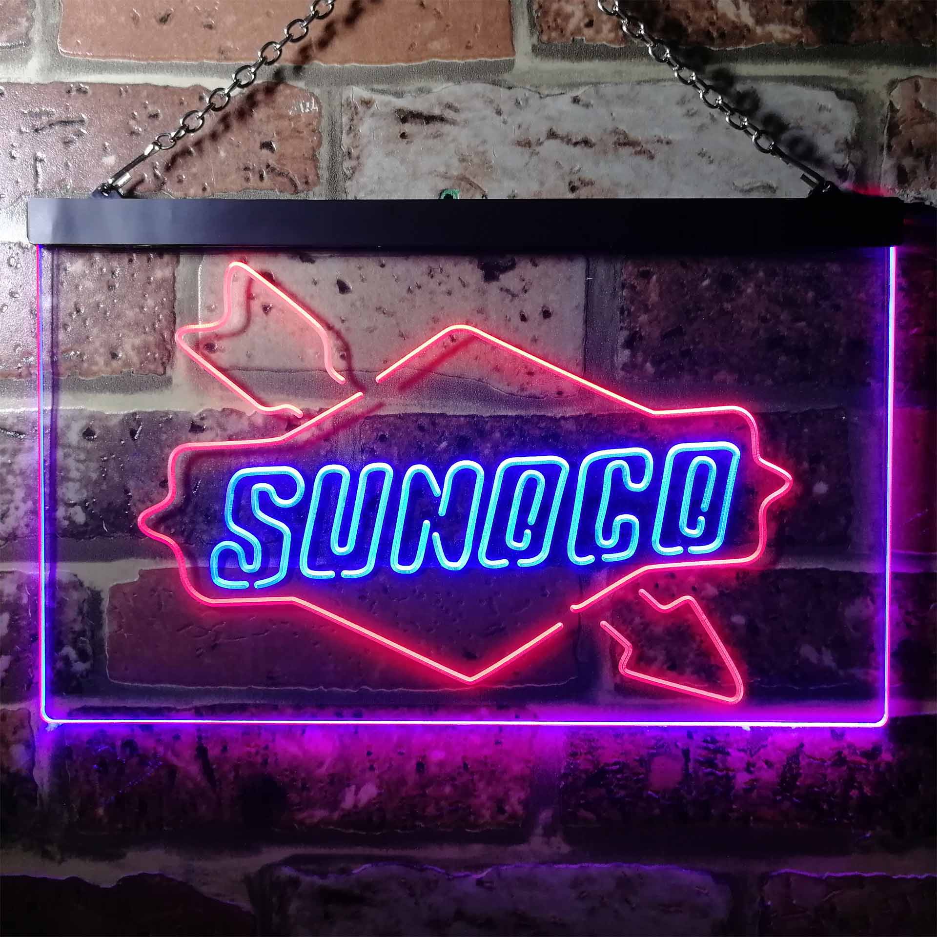 Sunoco Motor Neon LED Sign