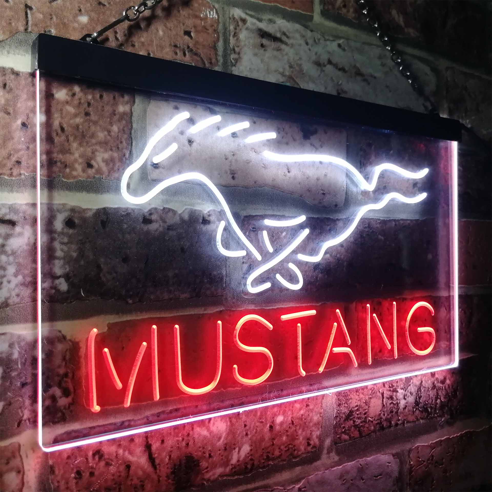 Ford Mustang Car Neon LED Sign
