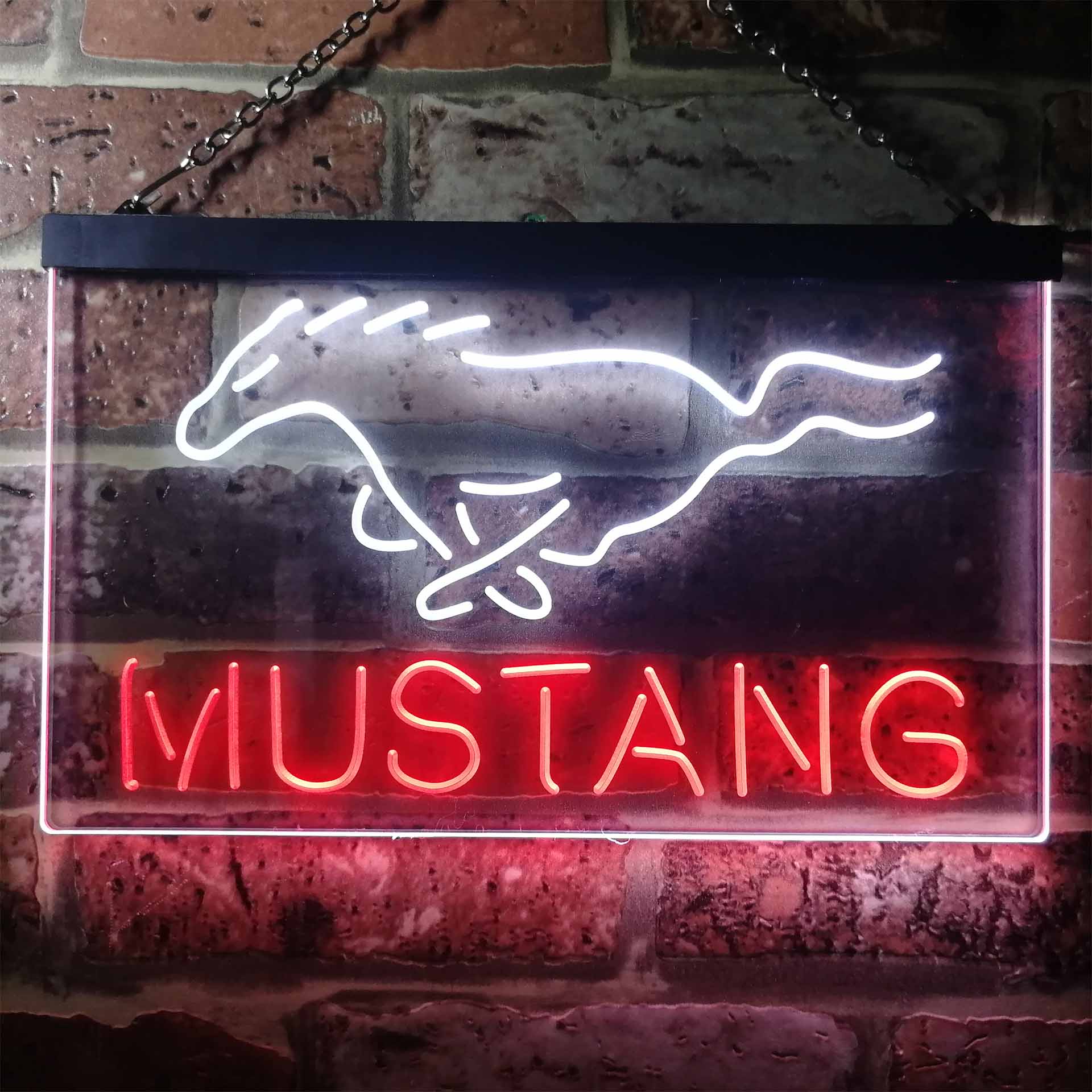 Ford Mustang Car Neon LED Sign