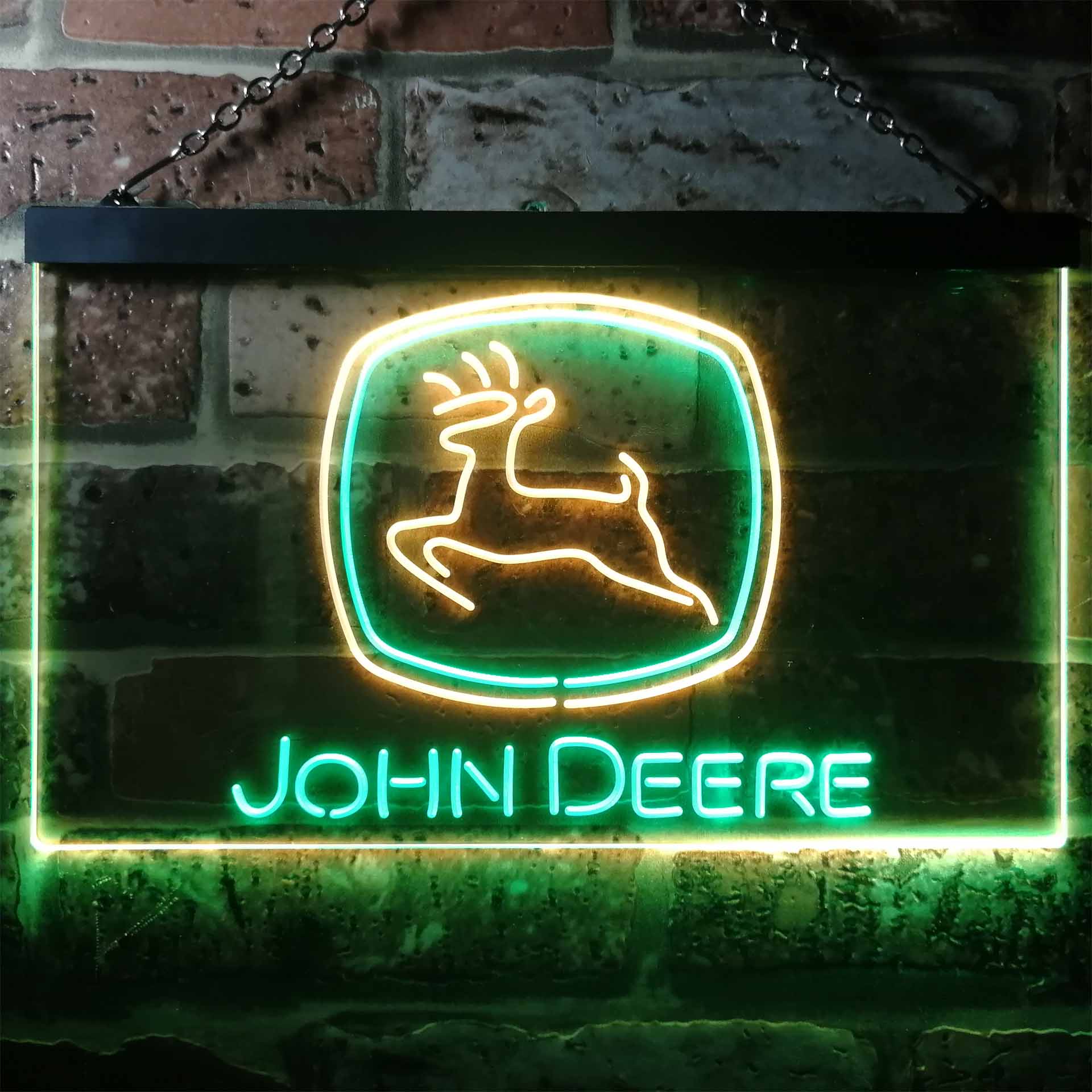 John Deere Equipment Led Neon Light Up Sign