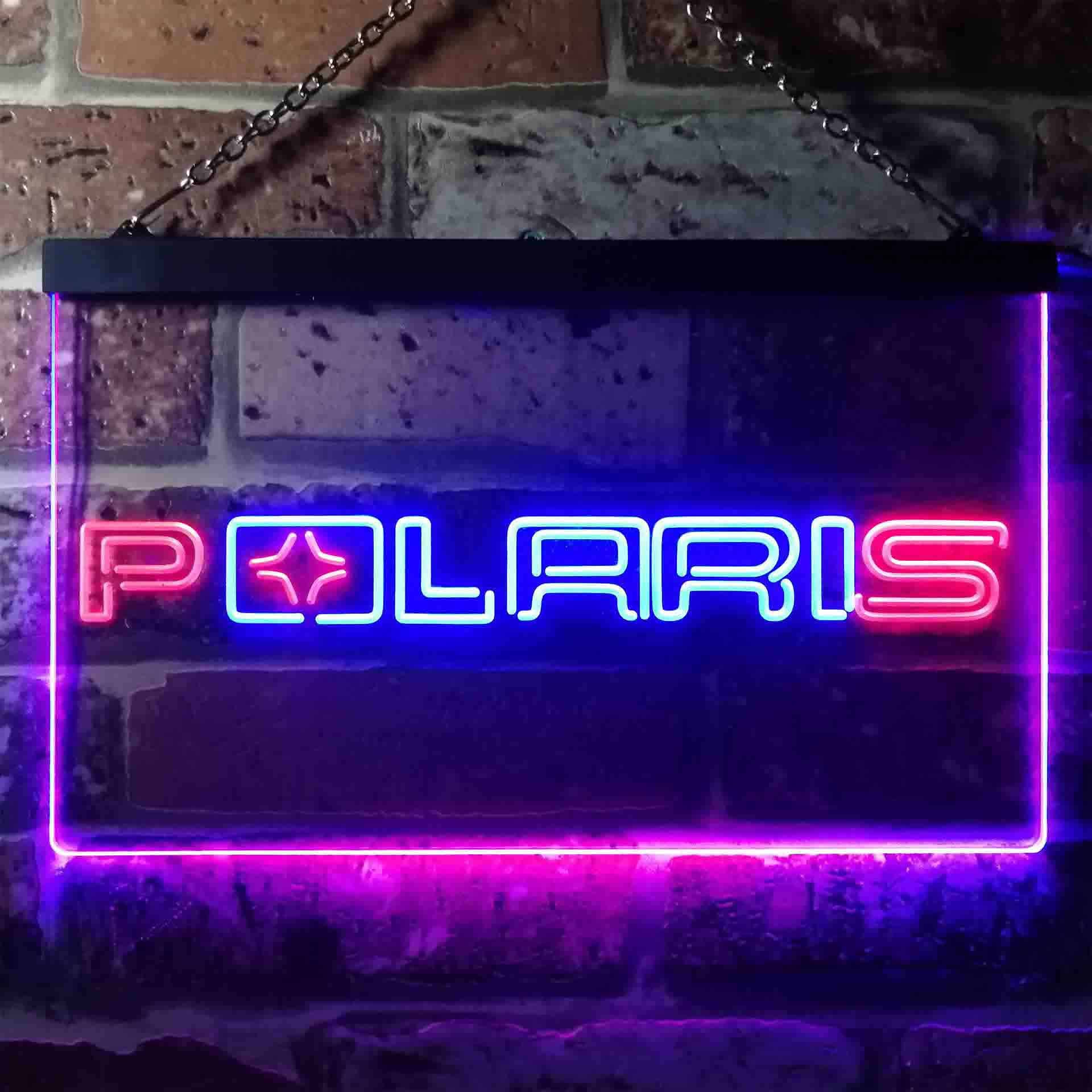 Polaris Snowmobile Neon LED Sign