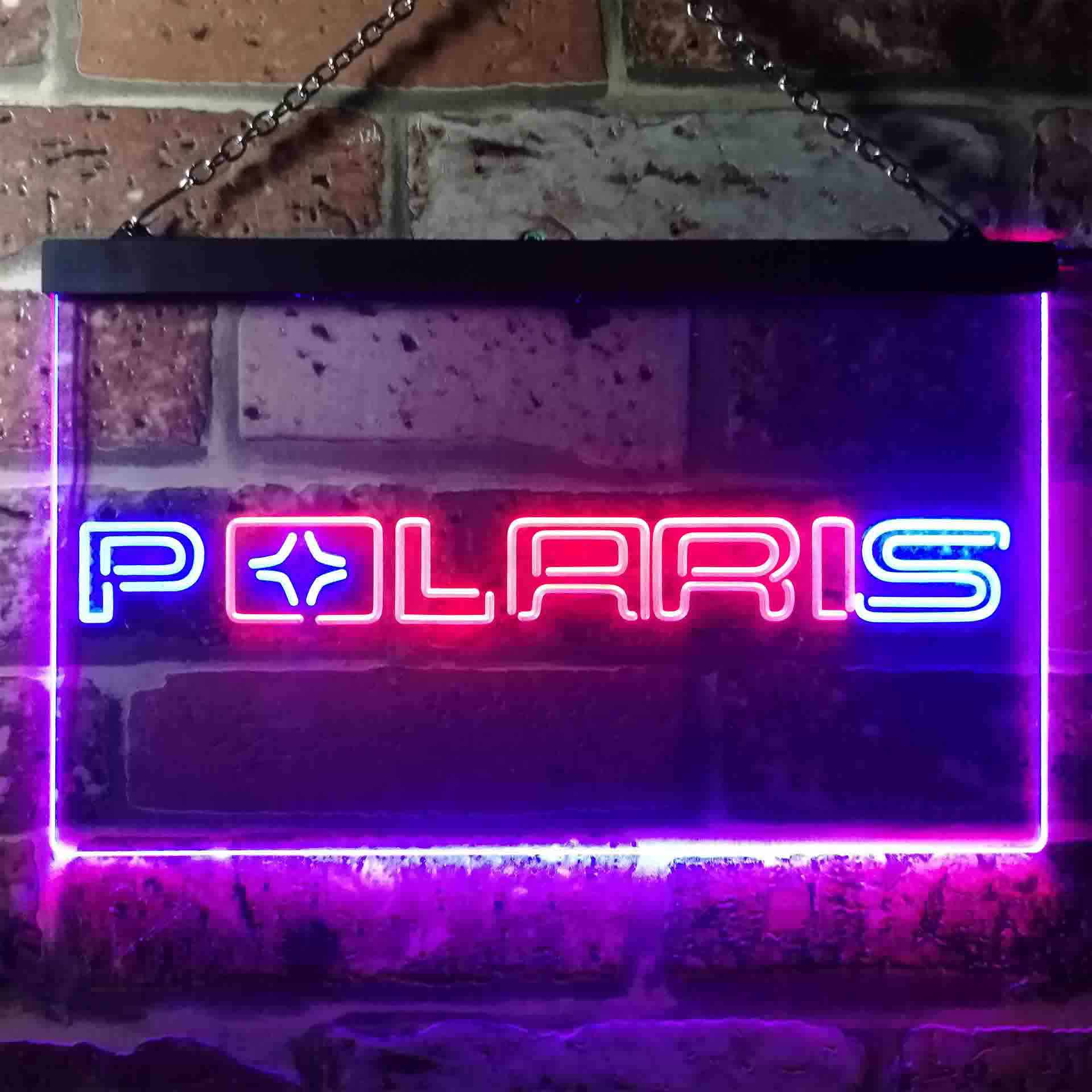 Polaris Snowmobile Neon LED Sign