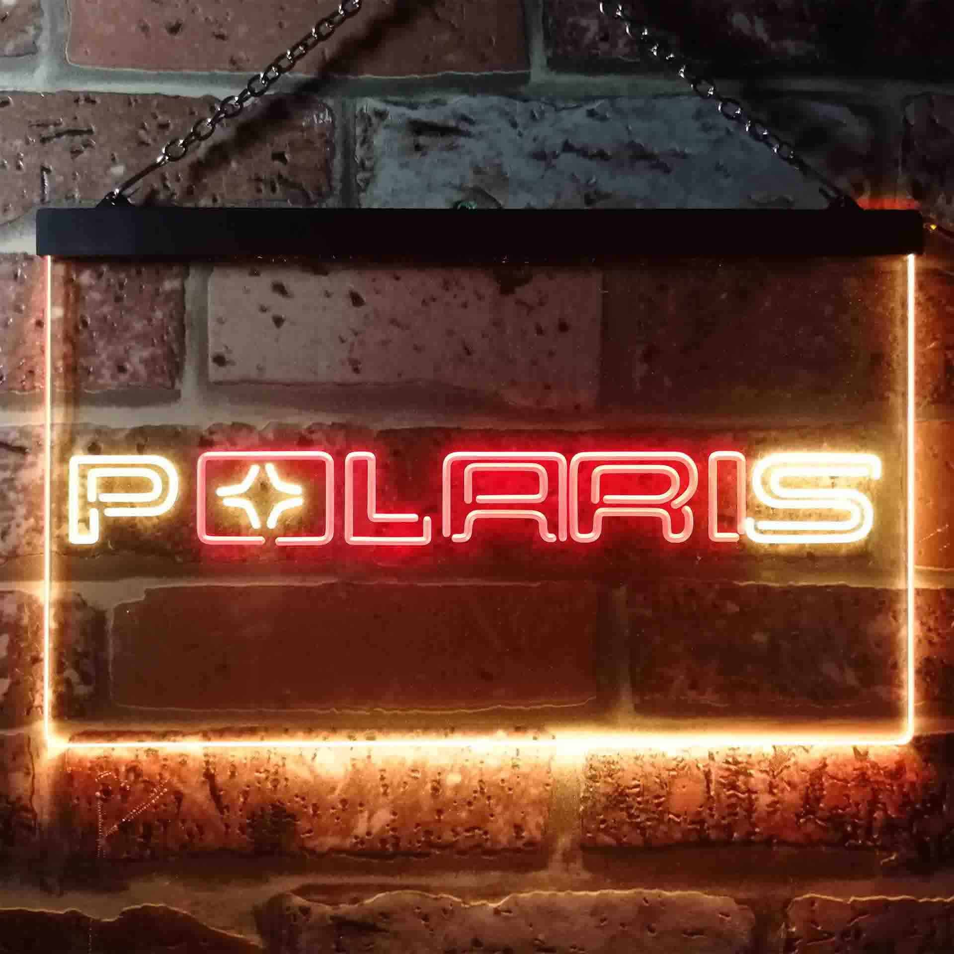 Polaris Snowmobile Neon LED Sign