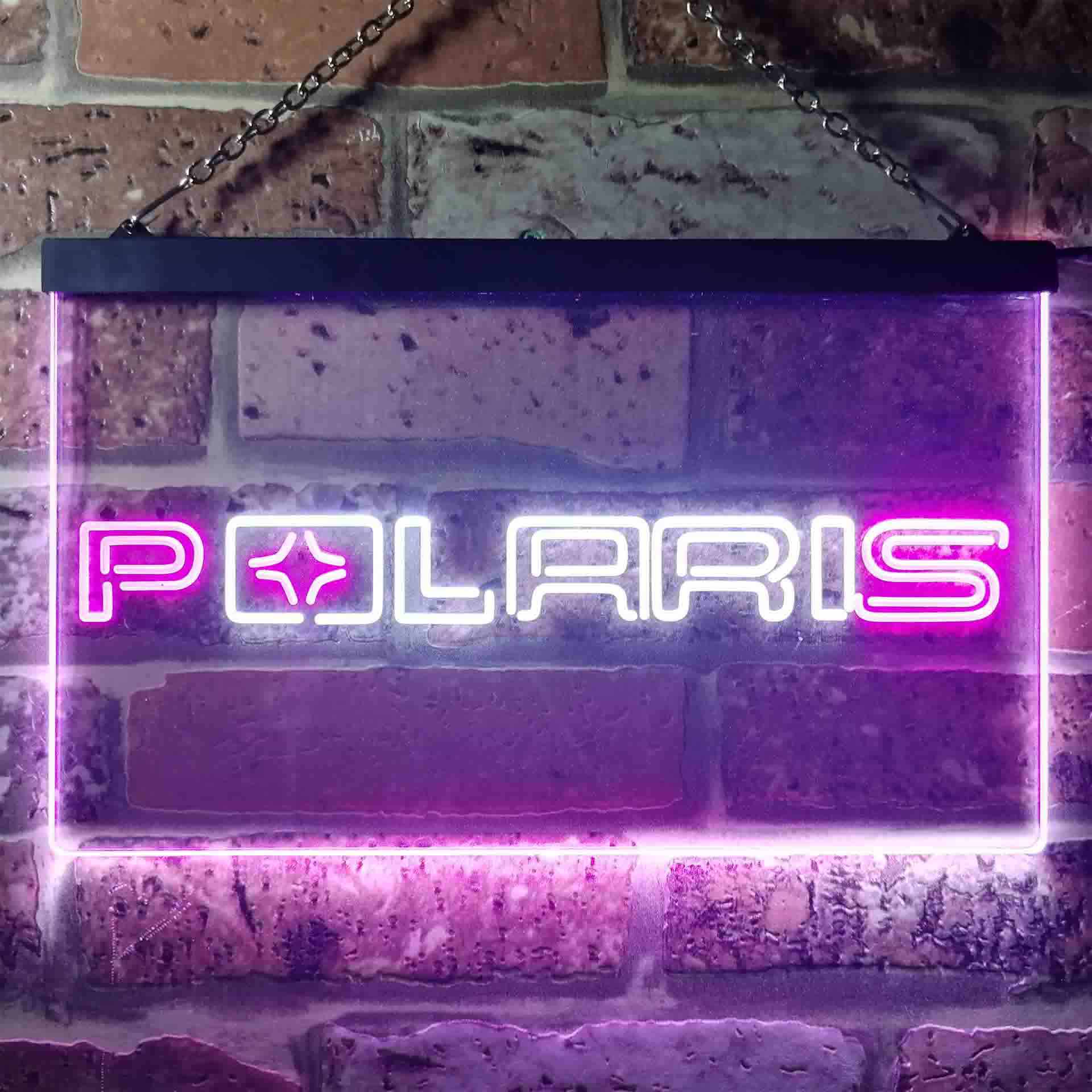 Polaris Snowmobile Neon LED Sign