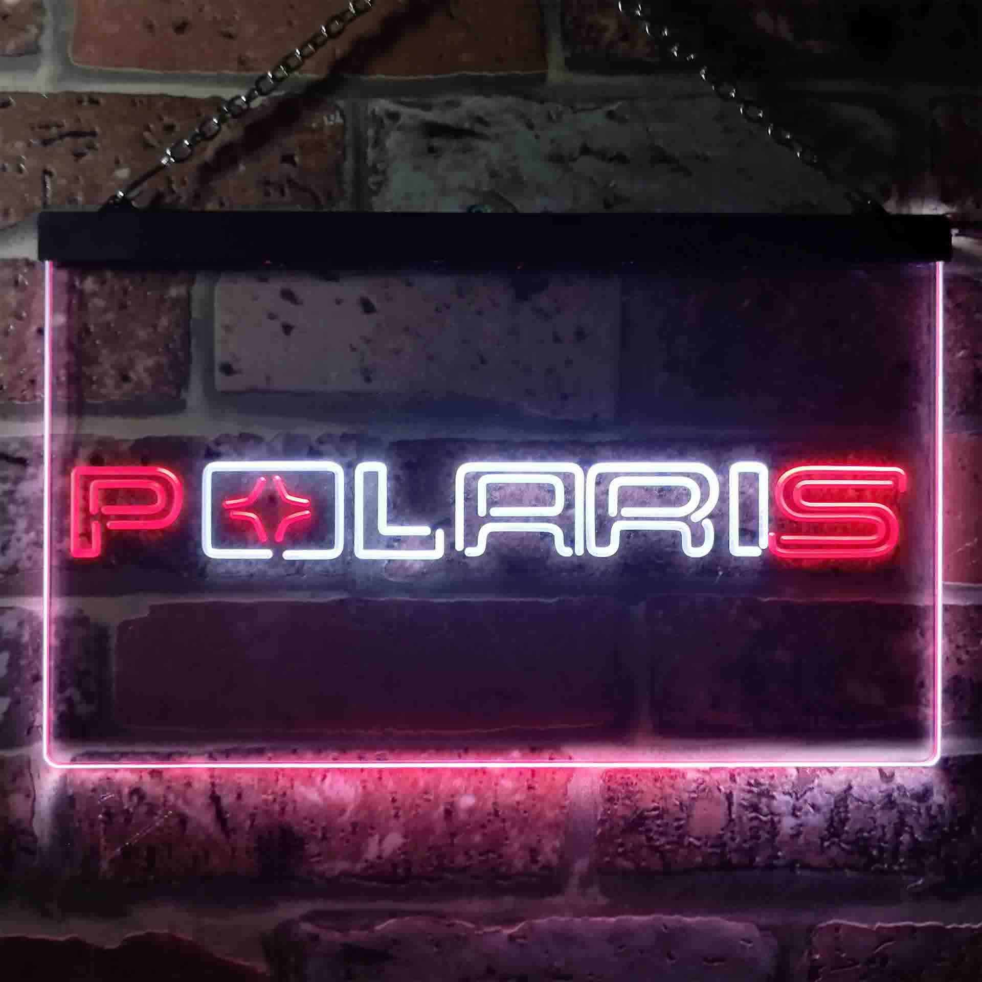 Polaris Snowmobile Neon LED Sign