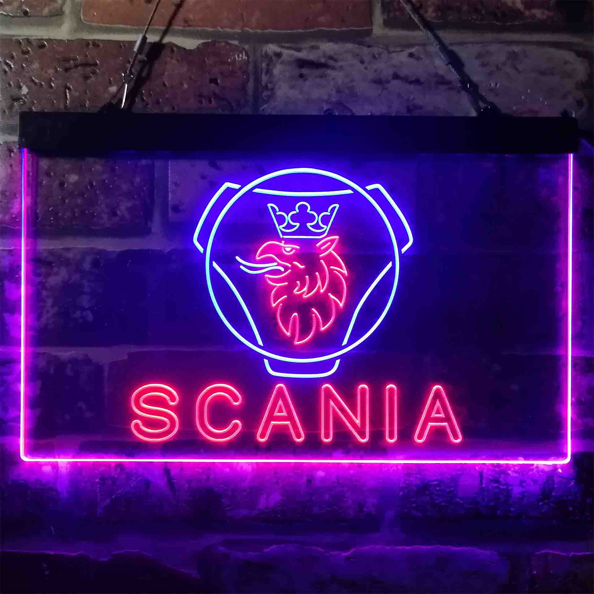 Scania Truck Neon LED Sign