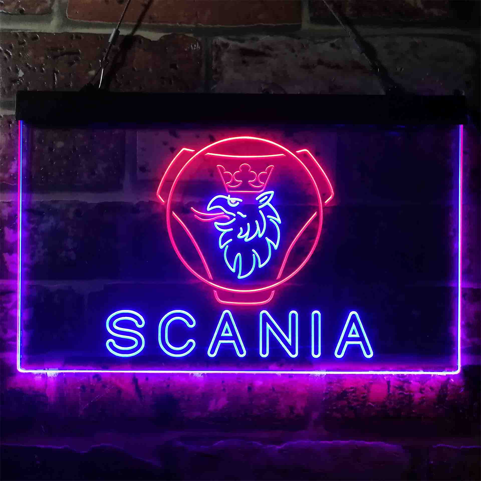 Scania Truck Neon LED Sign