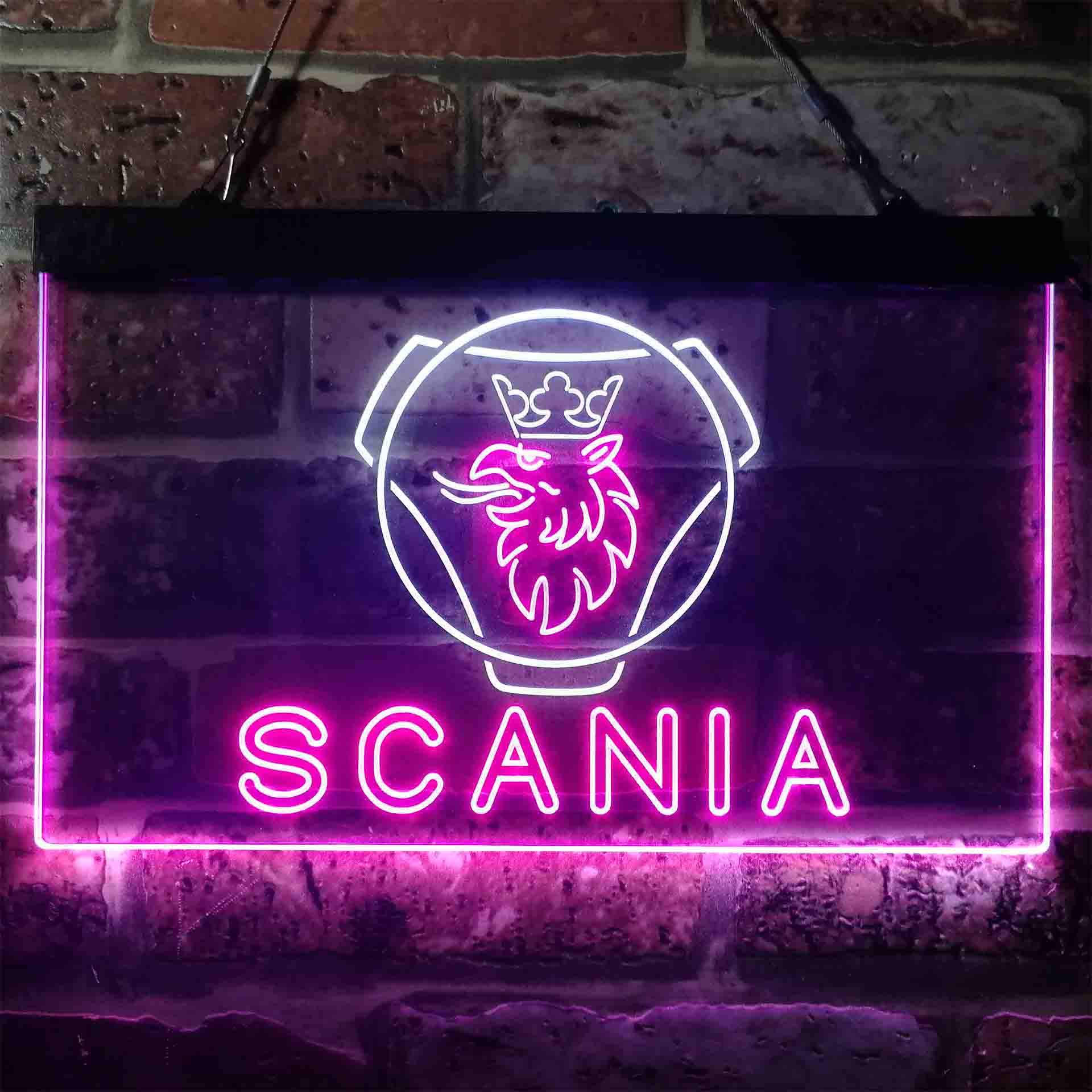 Scania Truck Neon LED Sign