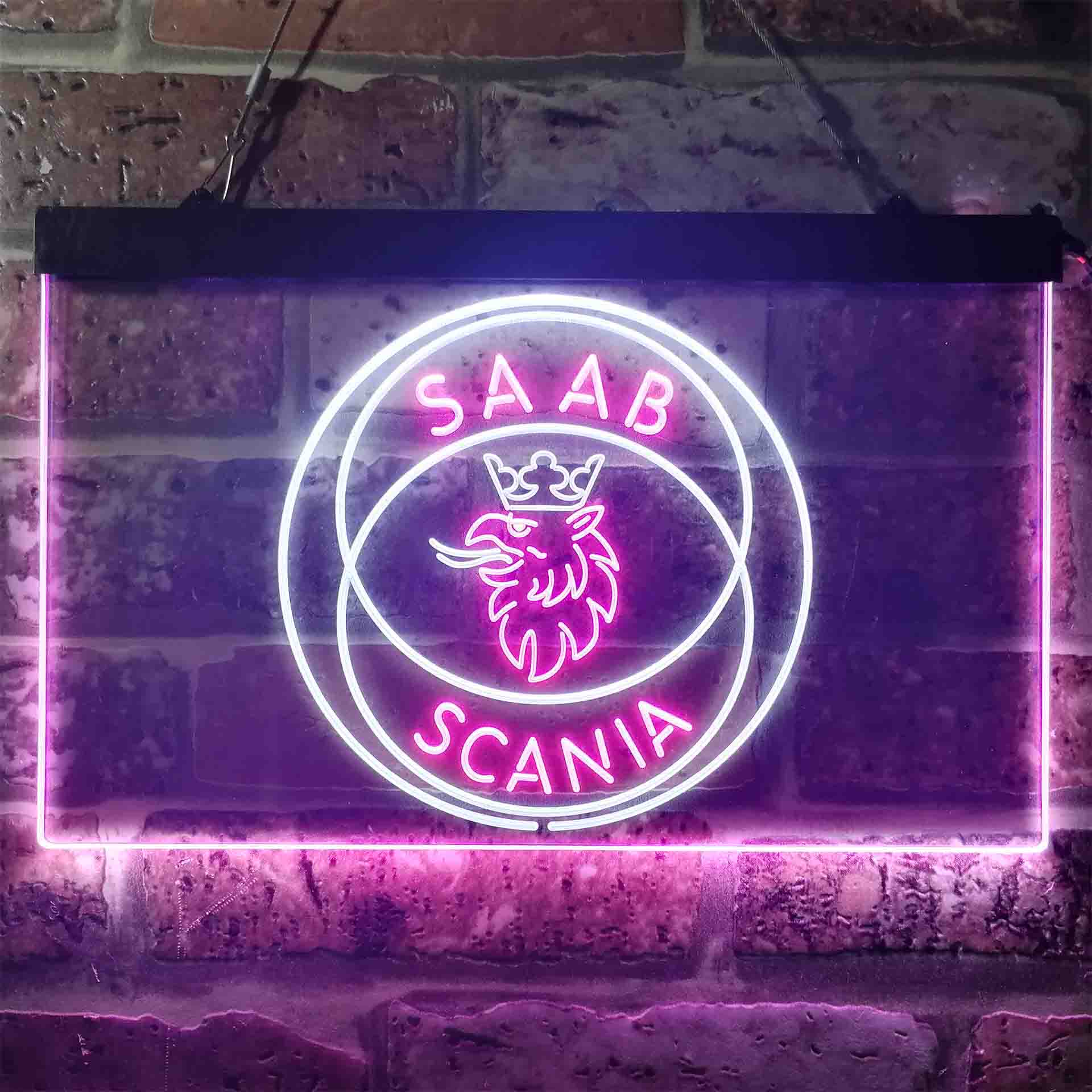 Scania Truck SAAB Neon LED Sign