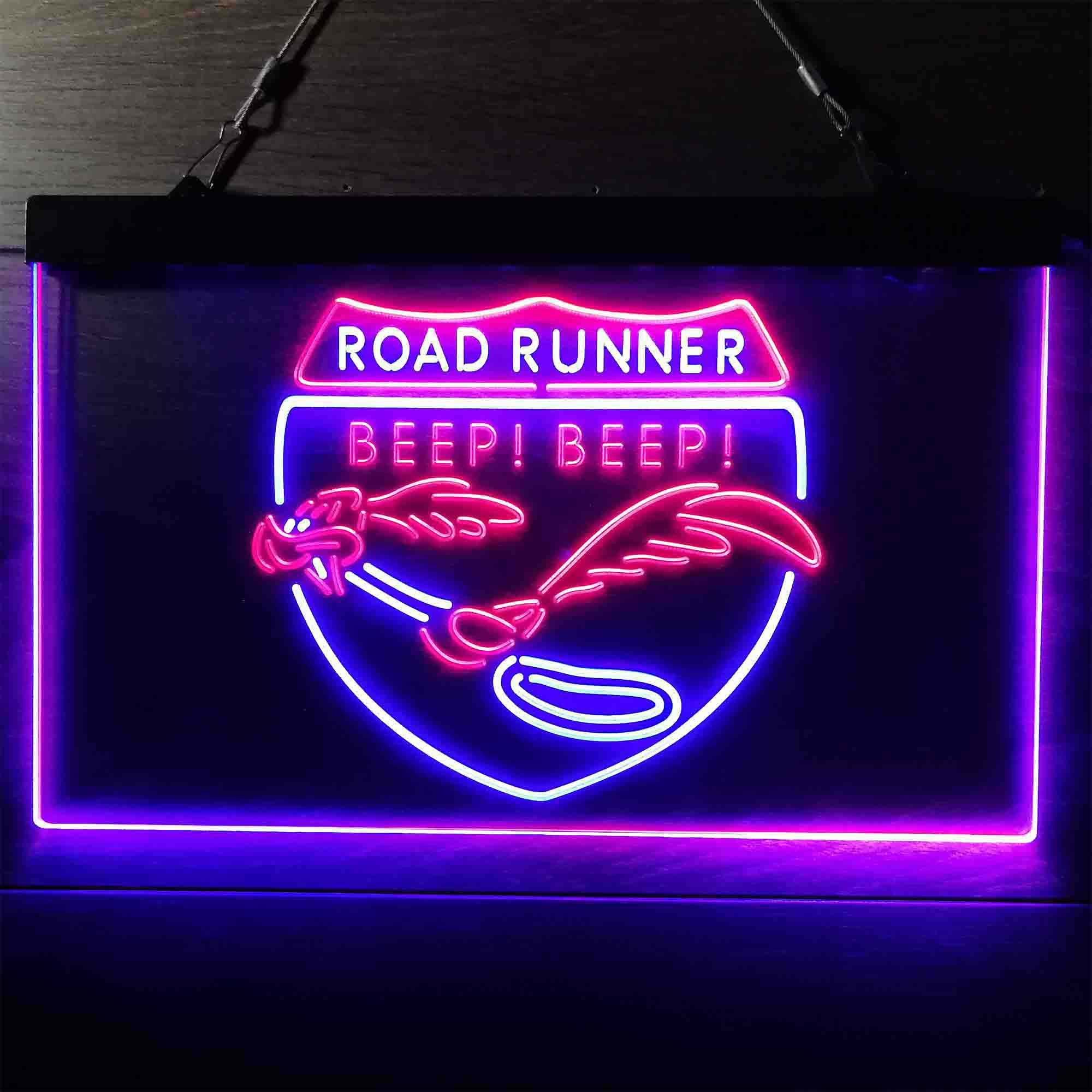 Road Runner Beep Beep Neon LED Sign