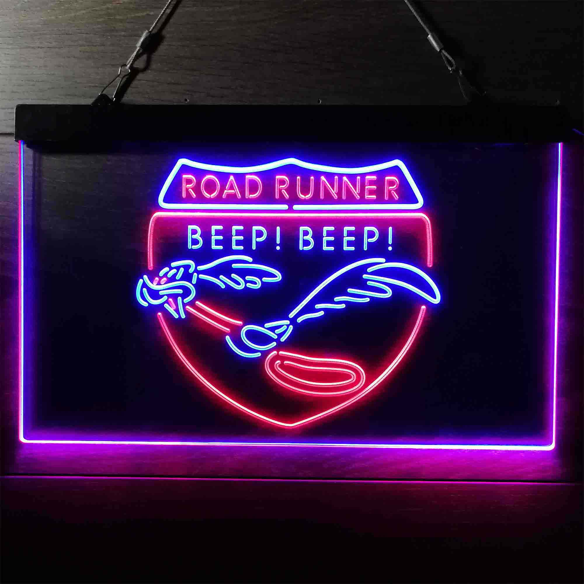 Road Runner Beep Beep Neon LED Sign