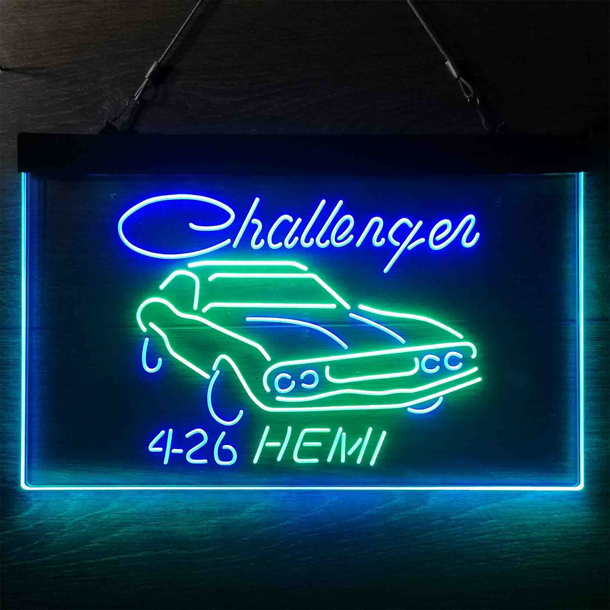 426 Hemi Challenger Dodge Neon LED Sign