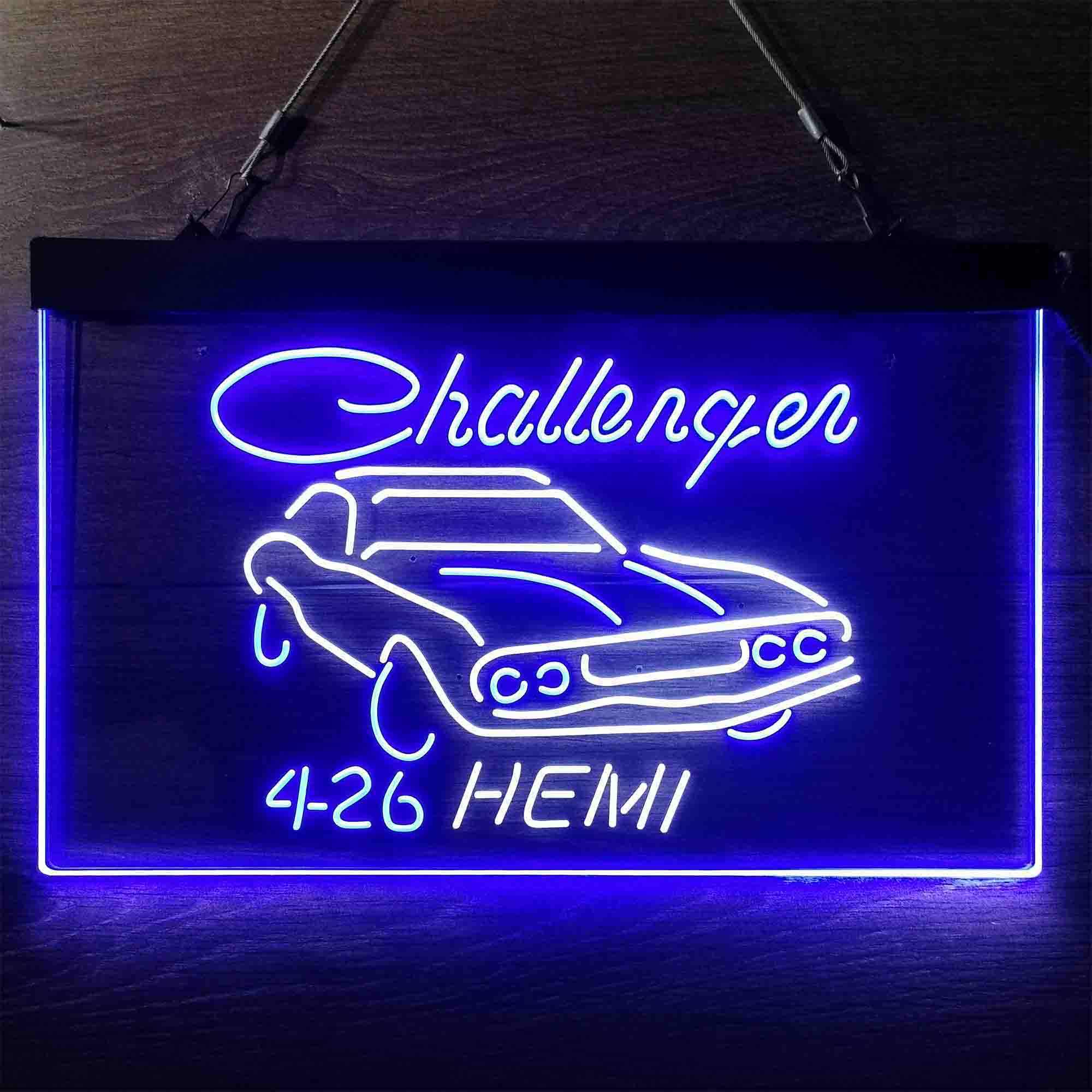 426 Hemi Challenger Dodge Neon LED Sign