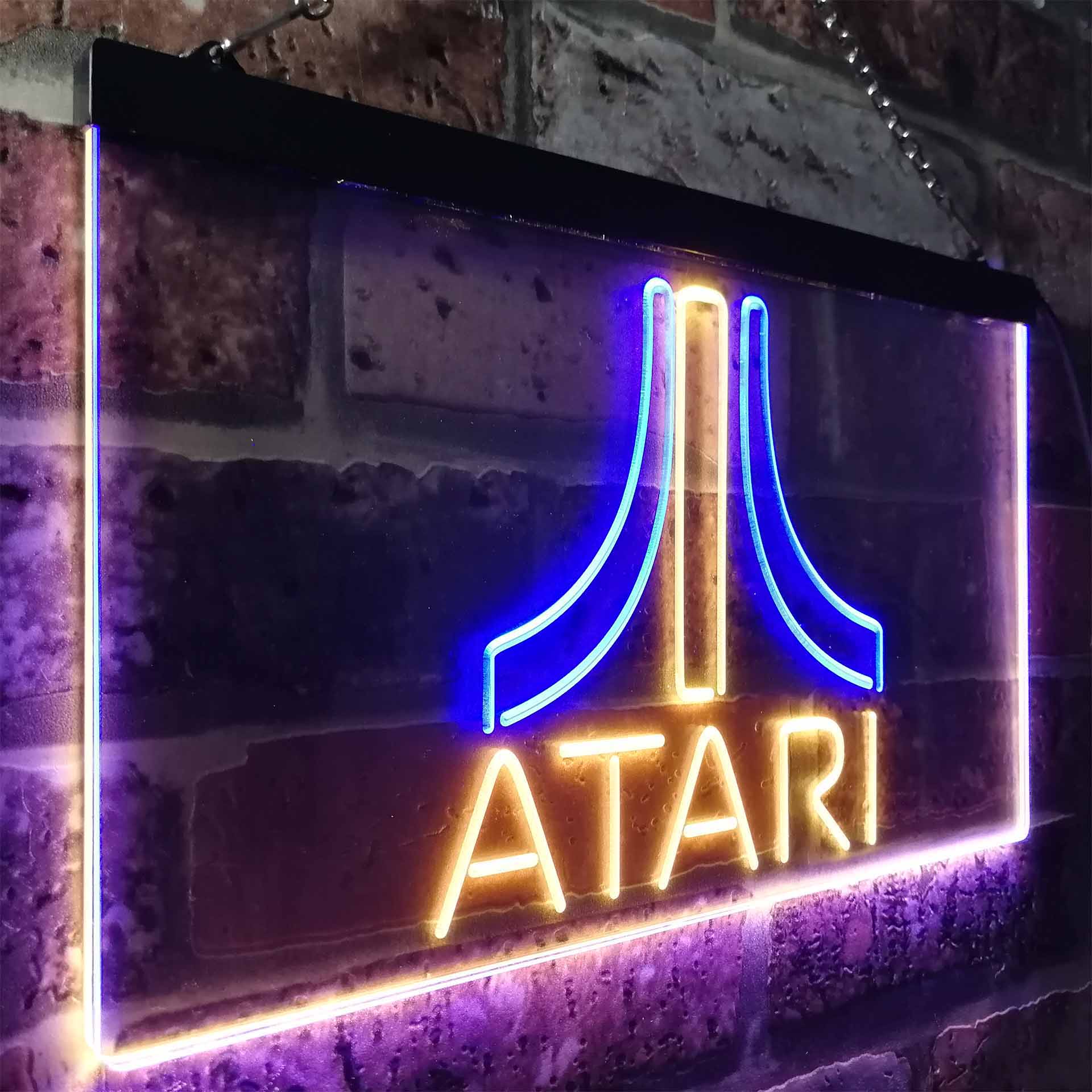 Atari Game Room Garage Neon LED Sign