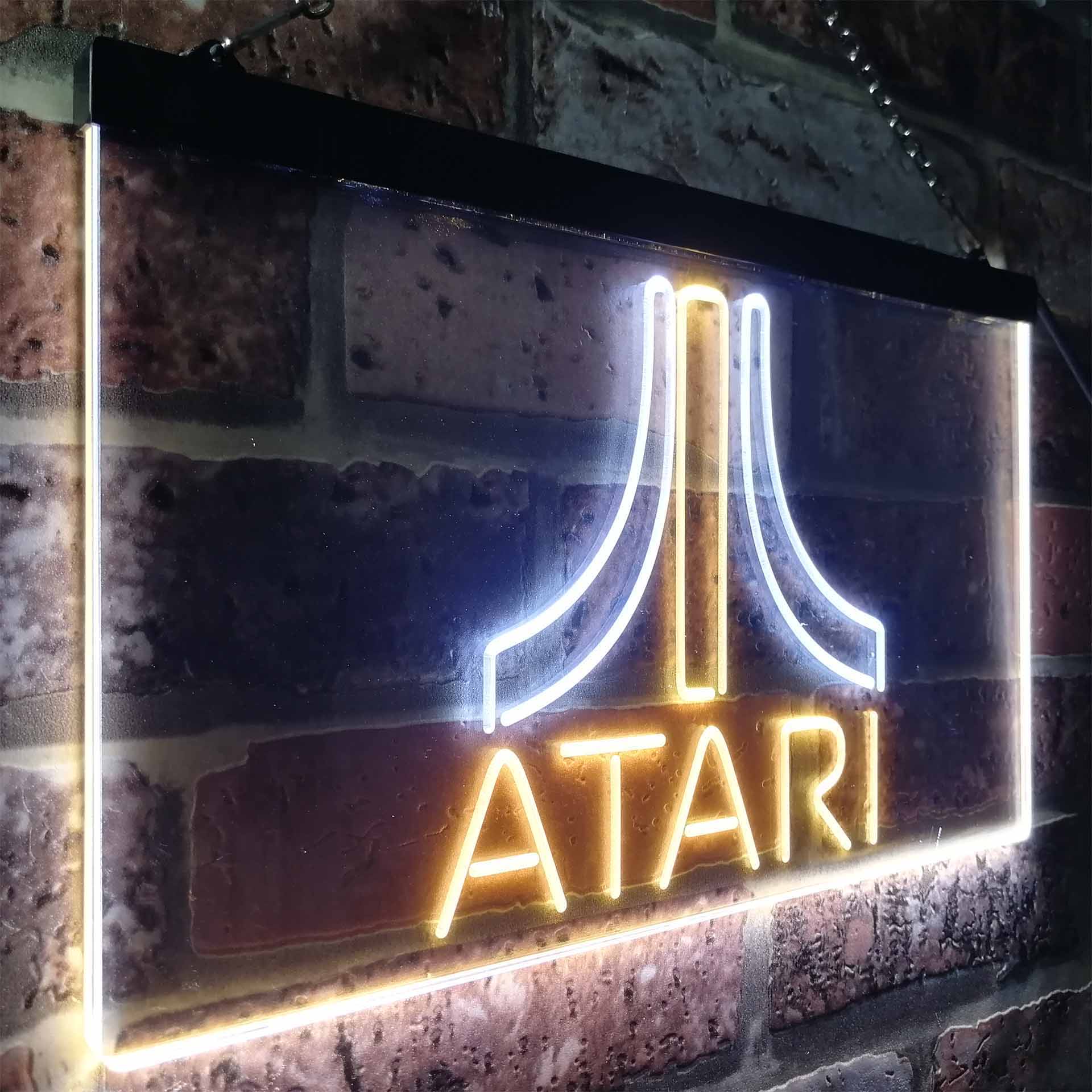 Atari Game Room Garage Neon LED Sign